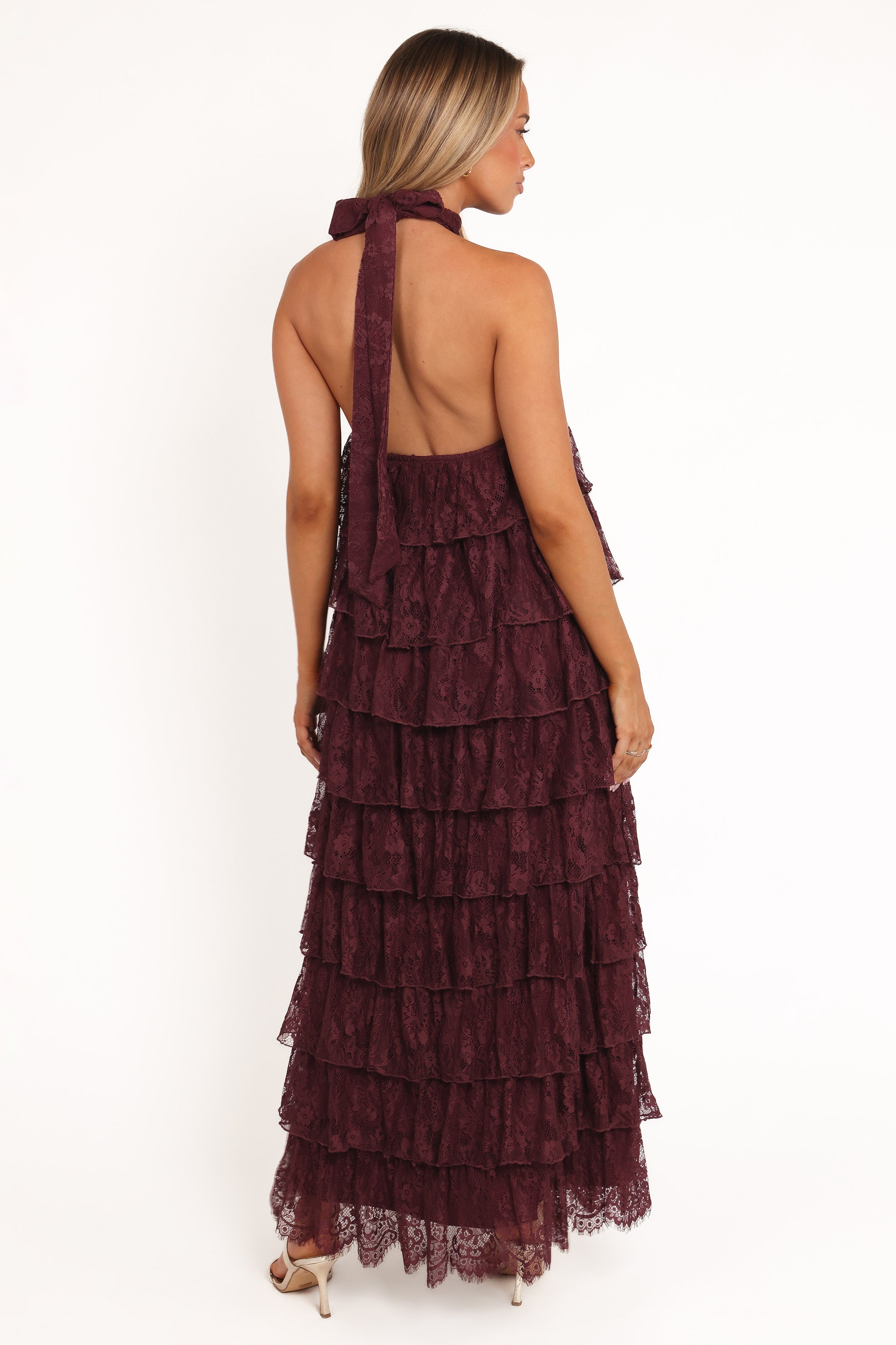 DRESSES Zoella Maxi Dress - Cherry Lace