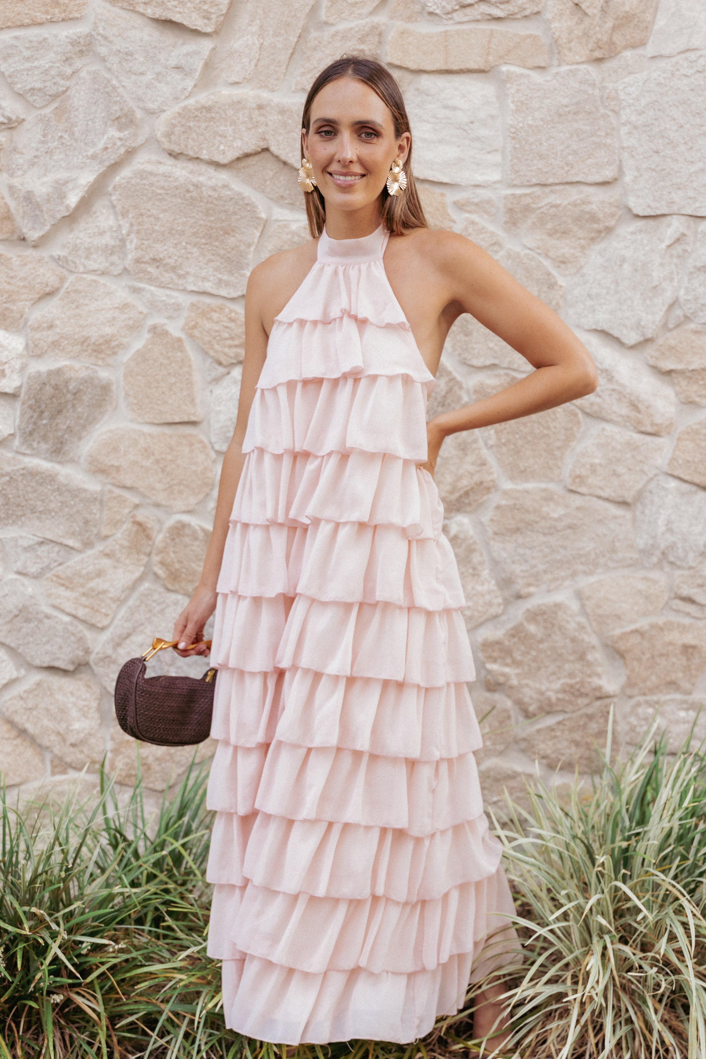 DRESSES Zoella Maxi Dress - Pink