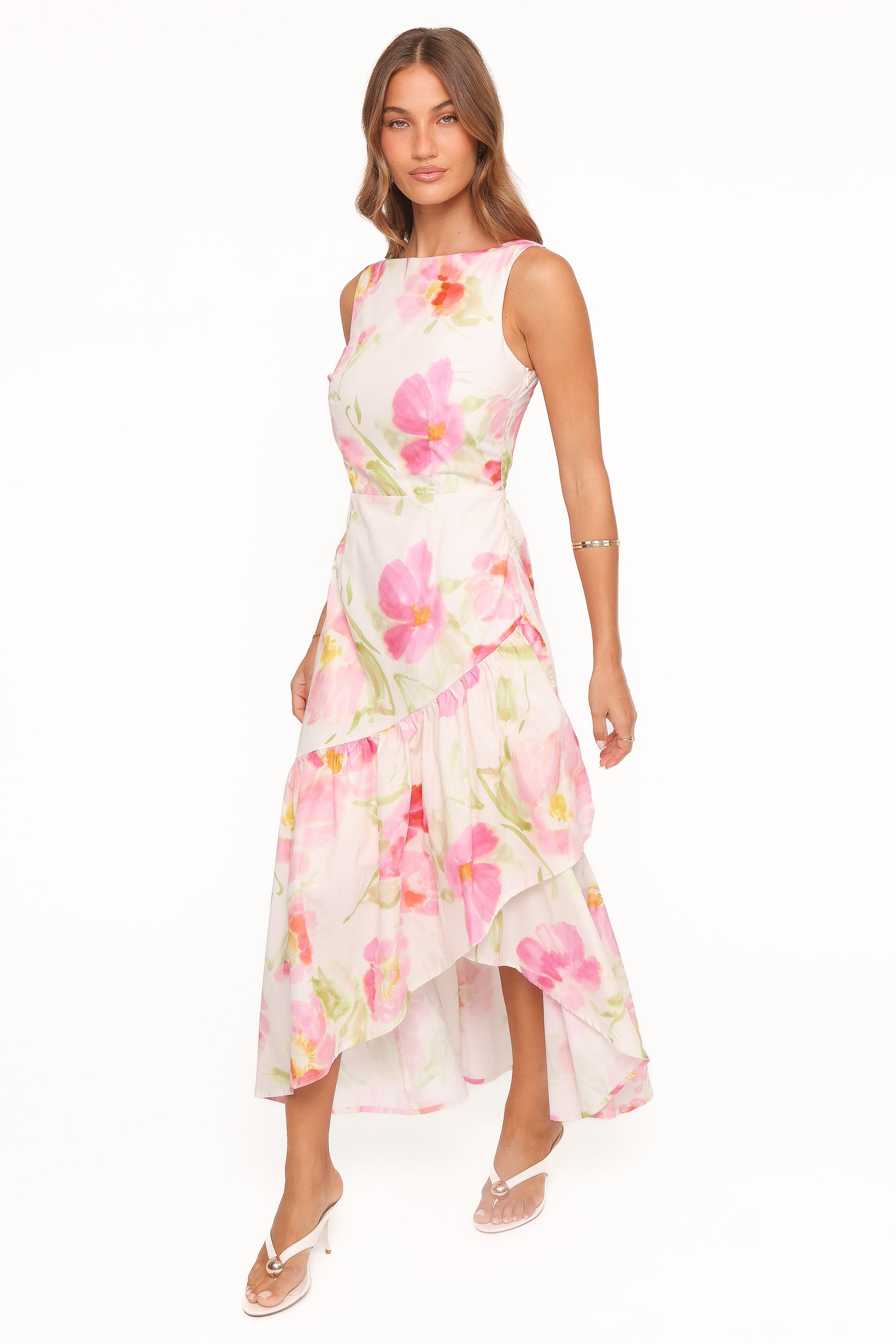 DRESSES Zula Maxi Dress - Pink Garden Floral