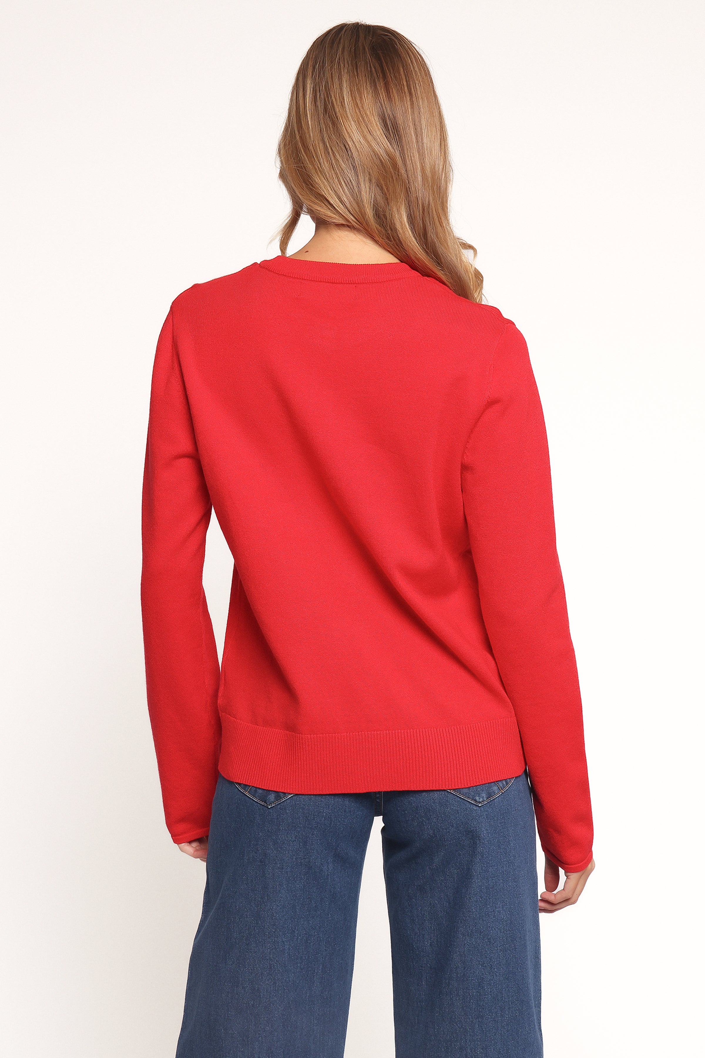 KNITWEAR Abner Cardigan - Red