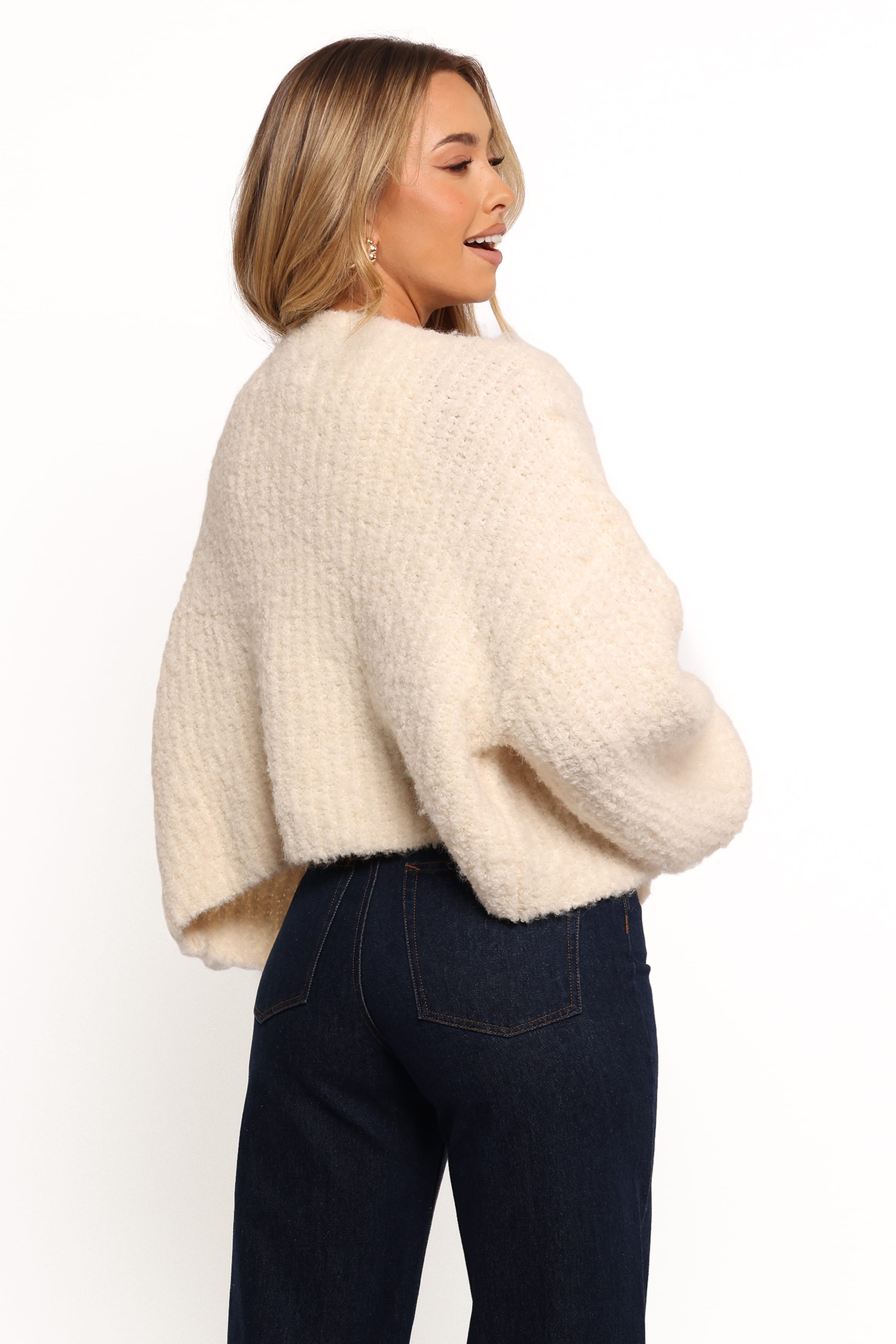KNITWEAR Albertine Cardigan - White