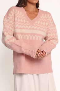 KNITWEAR Astrid Sweater - Pink