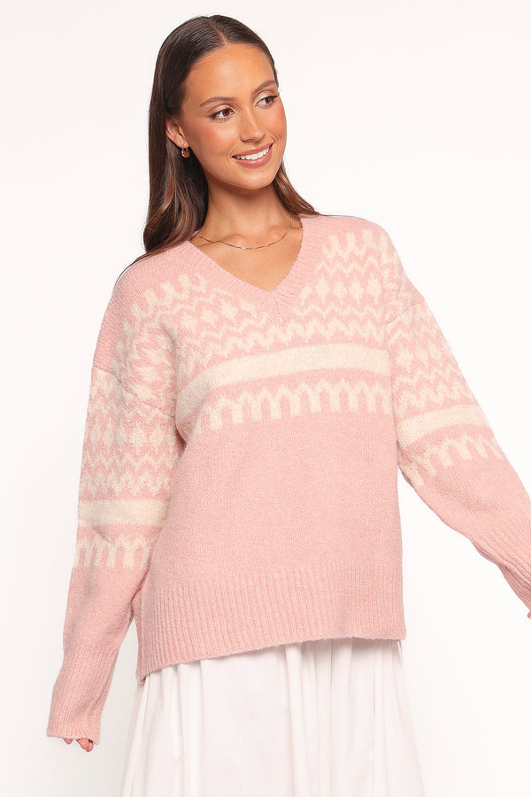 KNITWEAR Astrid Sweater - Pink