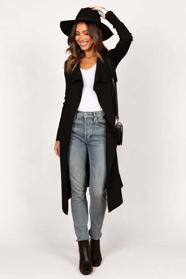 KNITWEAR Audrina Cardigan - Black