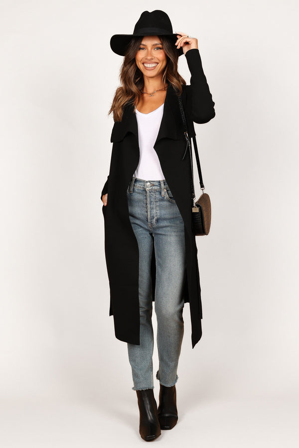 KNITWEAR Audrina Cardigan - Black