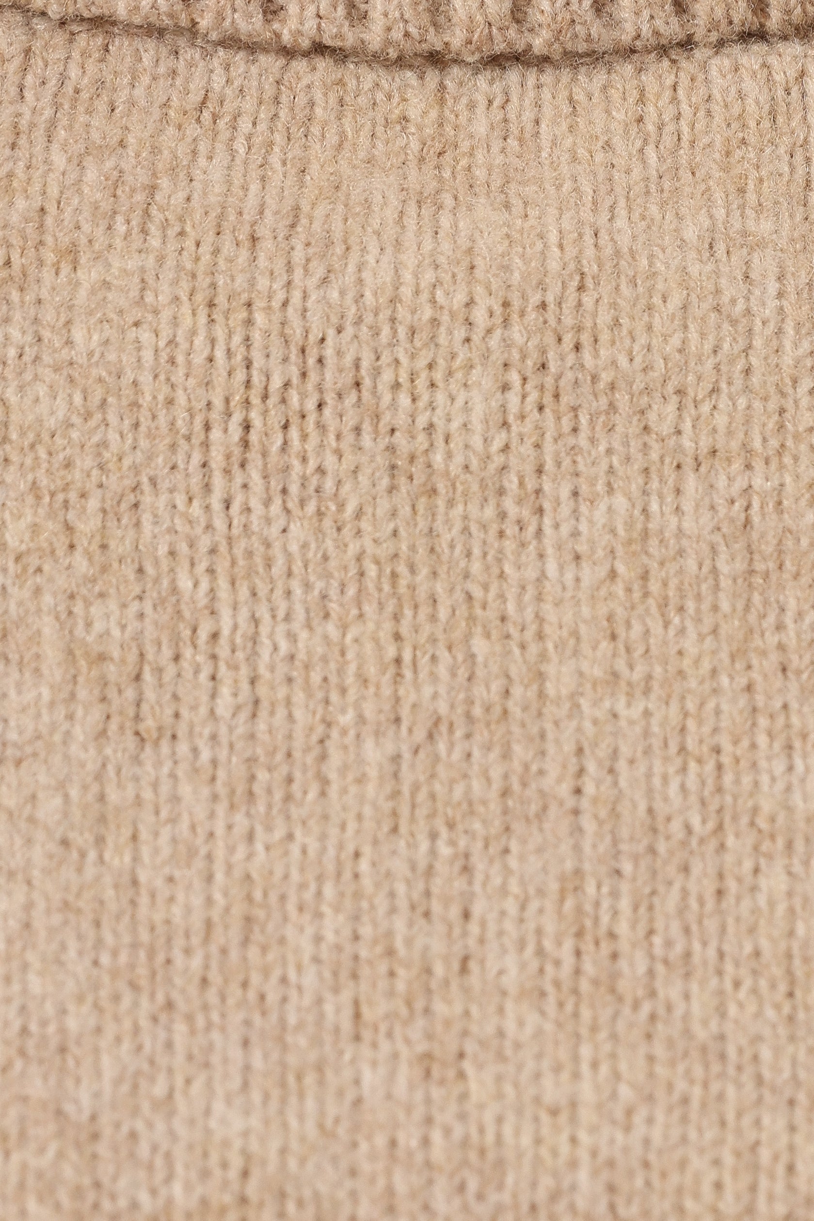 KNITWEAR @Bindy Cowlneck Knit Sweater - Oatmeal