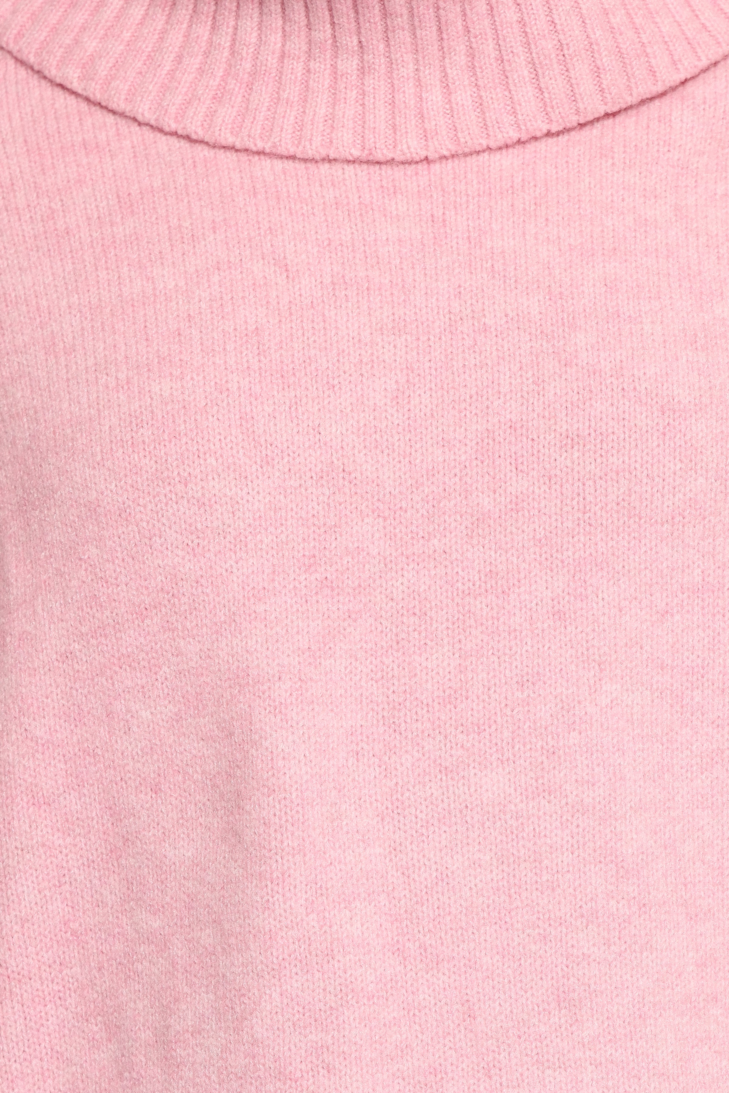 KNITWEAR Bindy Cowlneck Knit Sweater - Pink