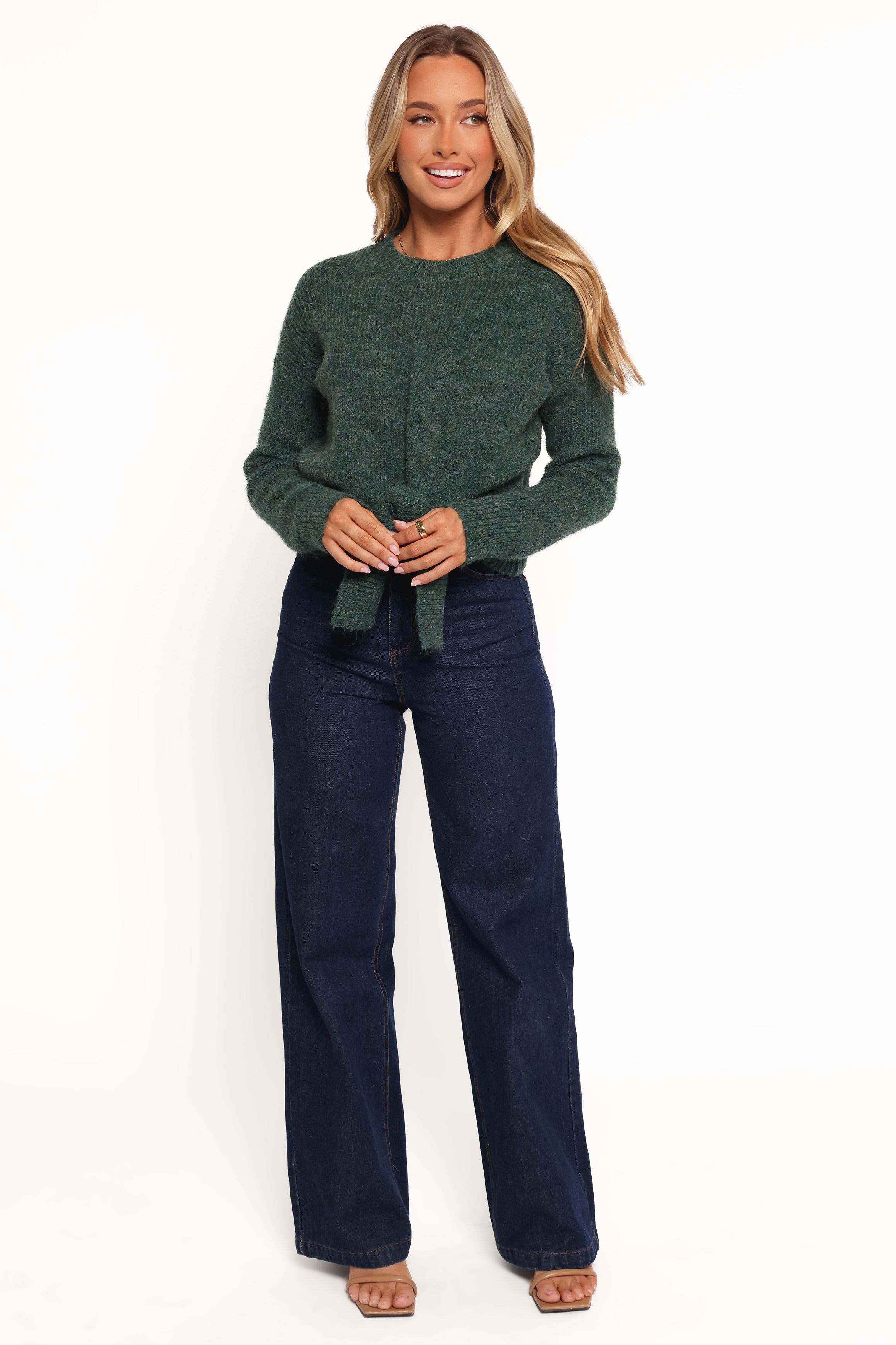 KNITWEAR Captivate Knit Sweater - Emerald