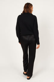 KNITWEAR Cersi Knit Sweater - Black
