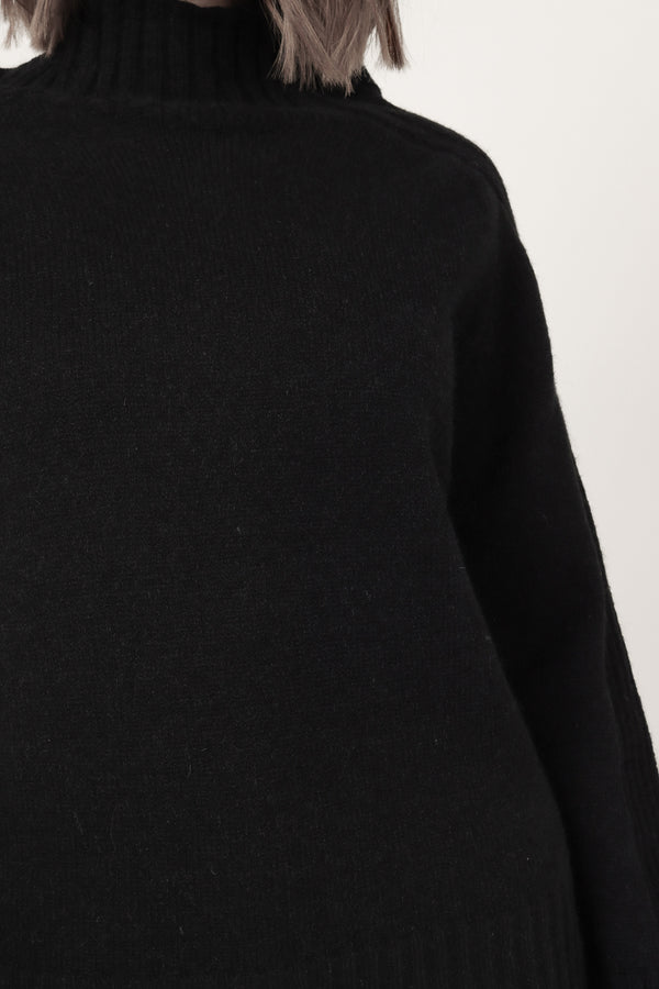 KNITWEAR Cersi Knit Sweater - Black