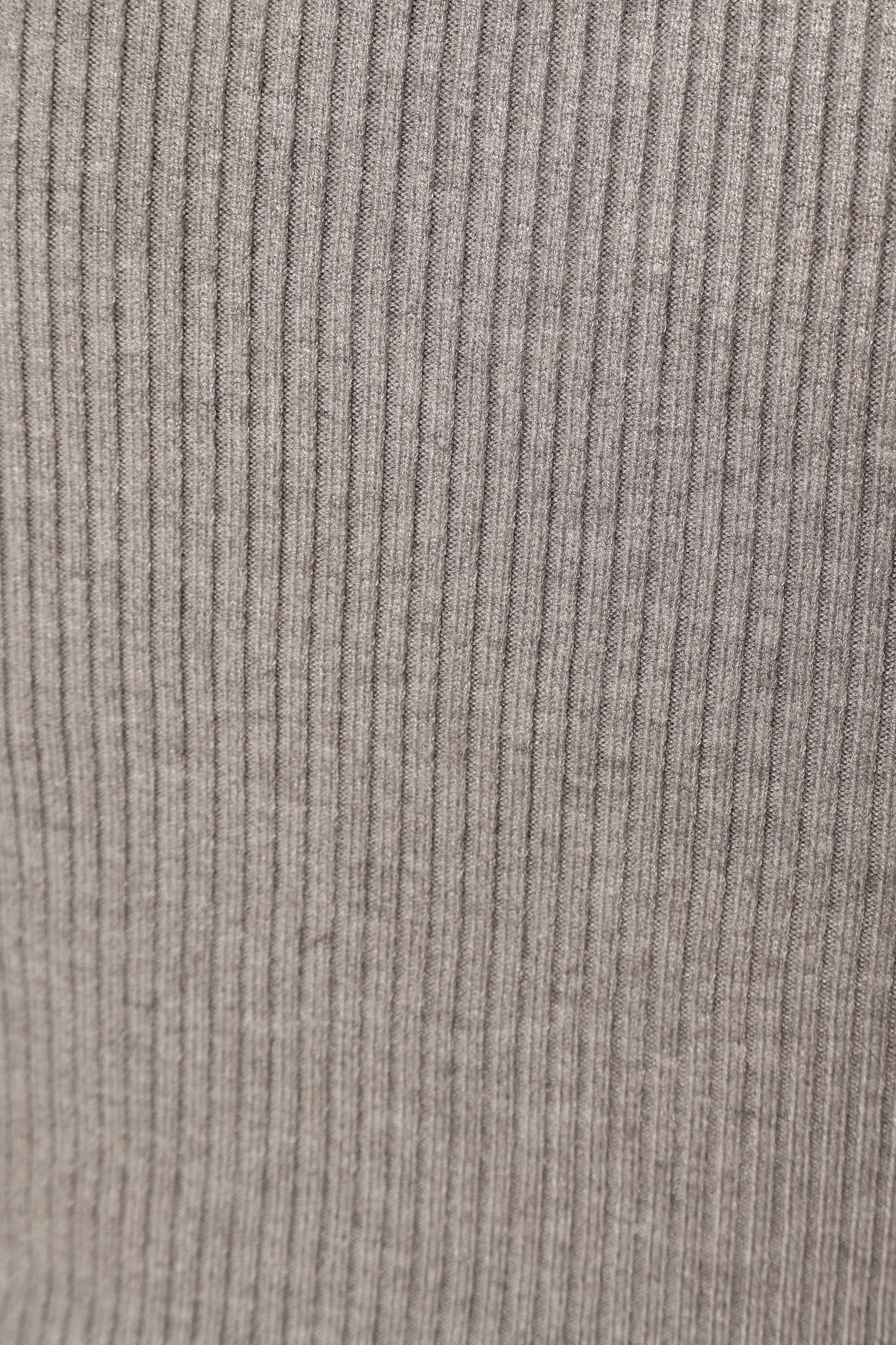 KNITWEAR Daphne Crewneck Bubble Sleeve Knit Sweater - Charcoal