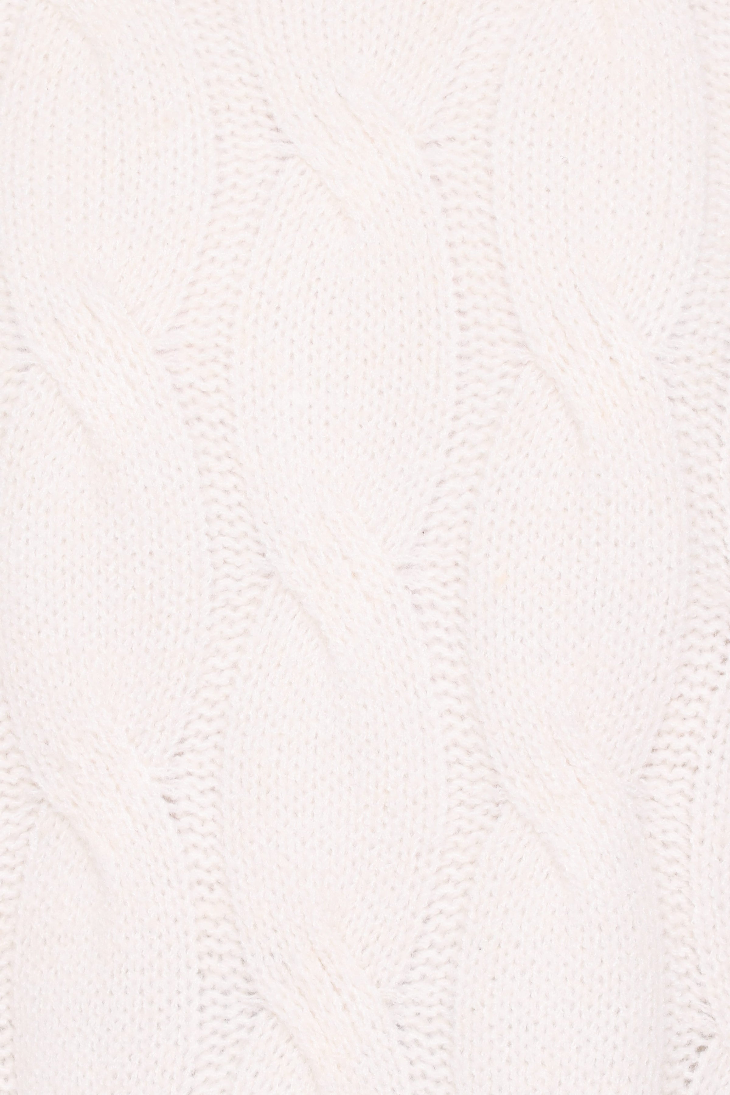 KNITWEAR Fleming Cable Knit Sweater - Cream