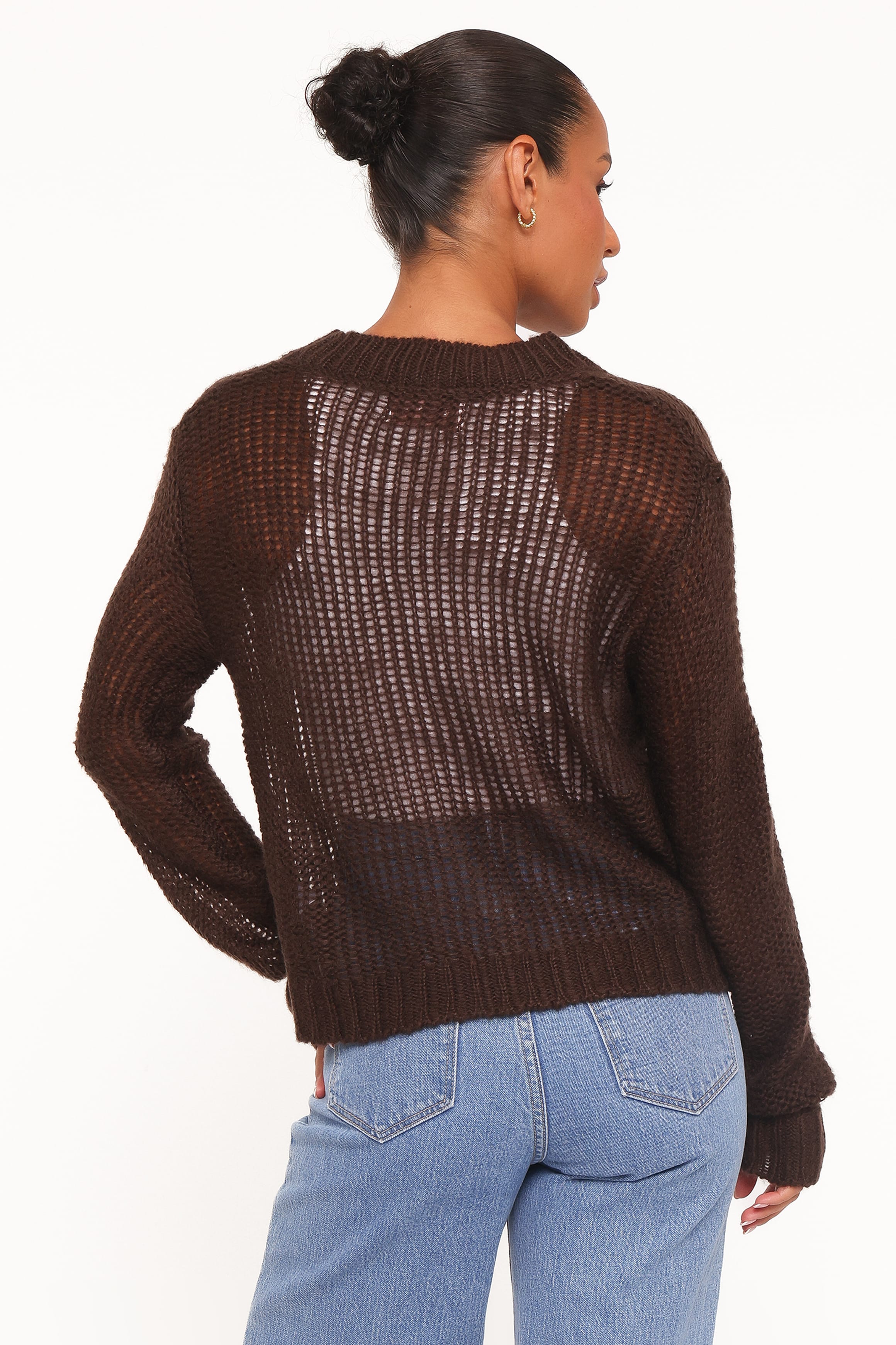 KNITWEAR Gardner Cardigan - Coffee