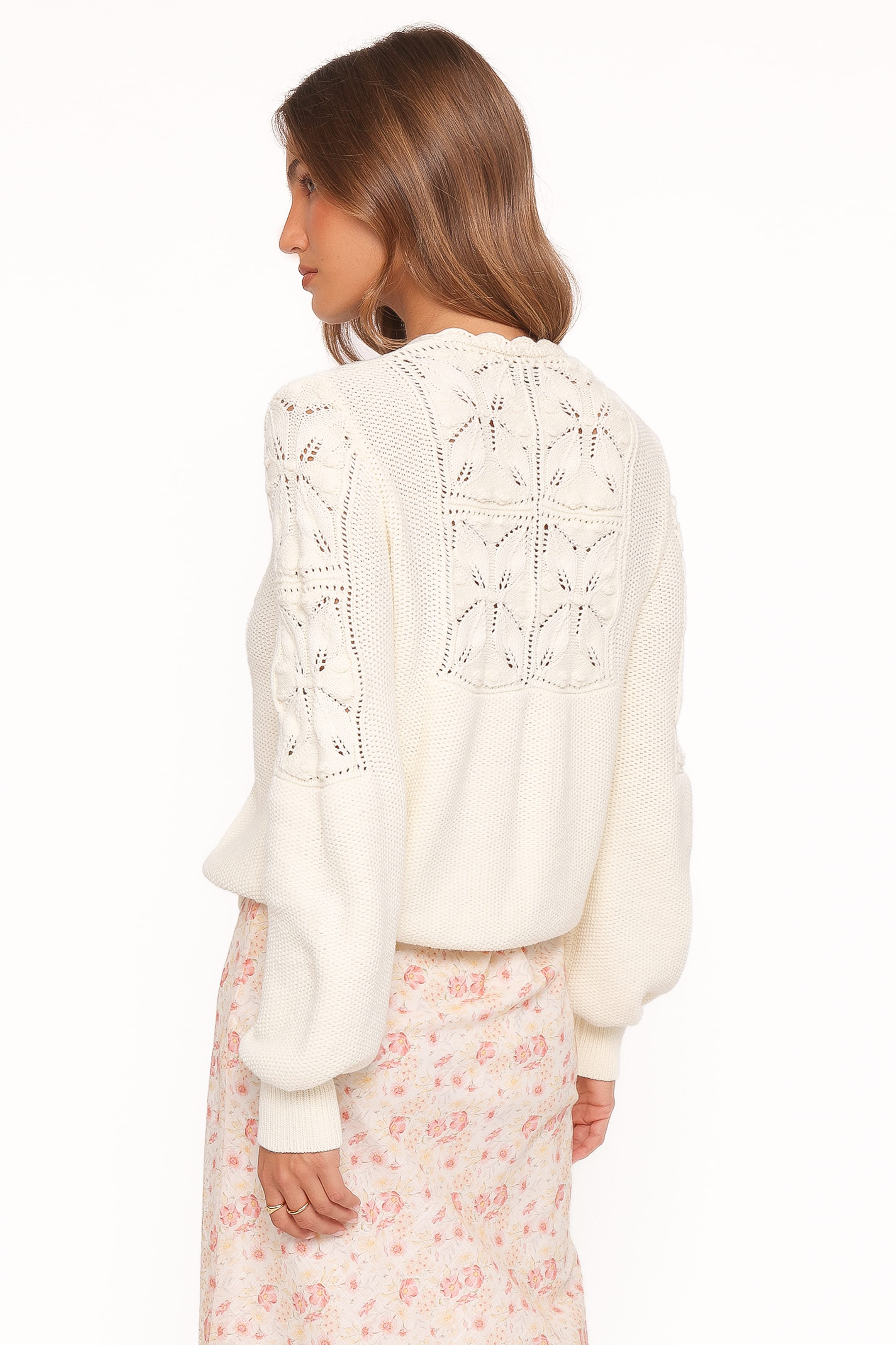 KNITWEAR Jenner Button Front Cardigan - Butter Yellow
