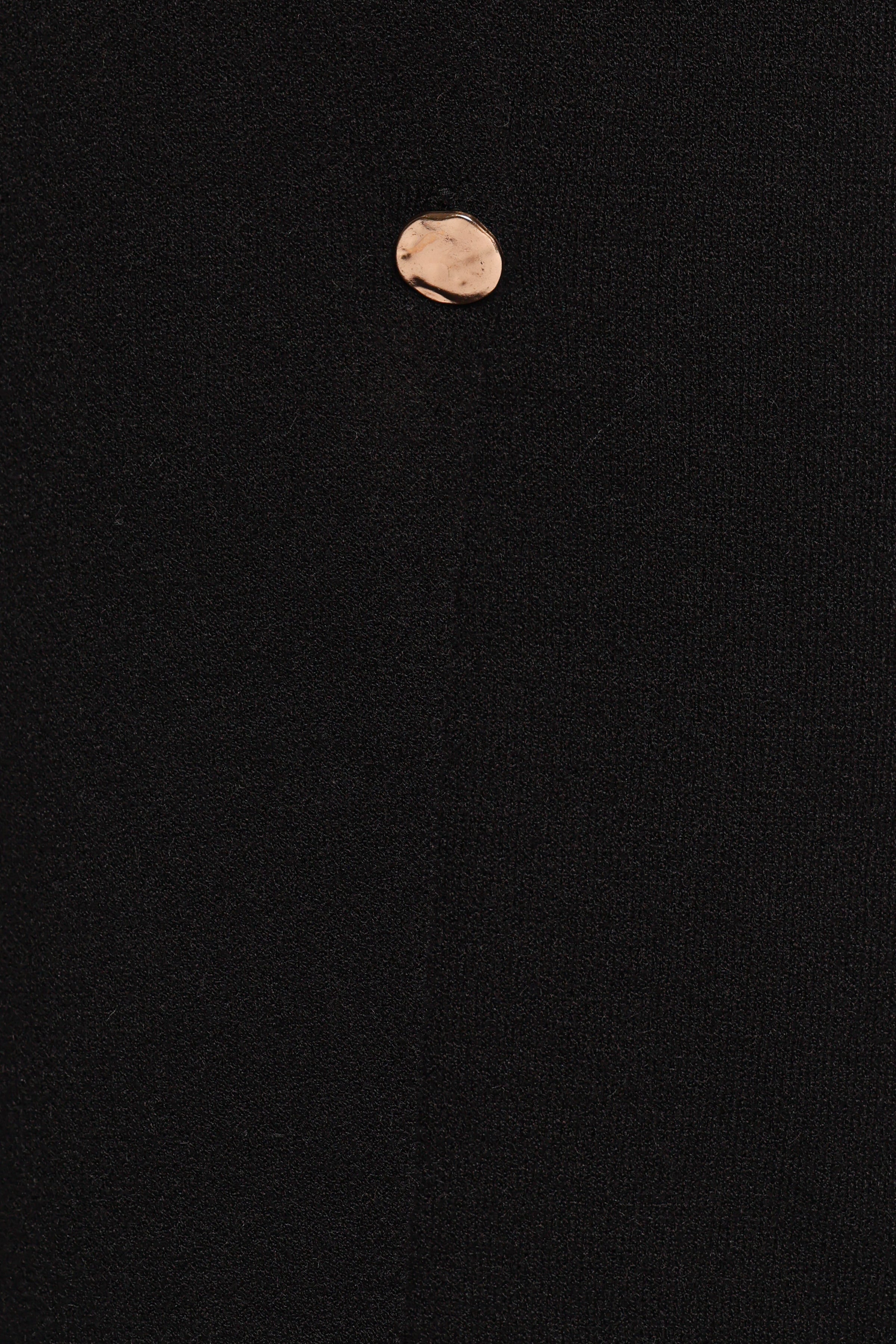 KNITWEAR Jett Large Button Cardigan - Black