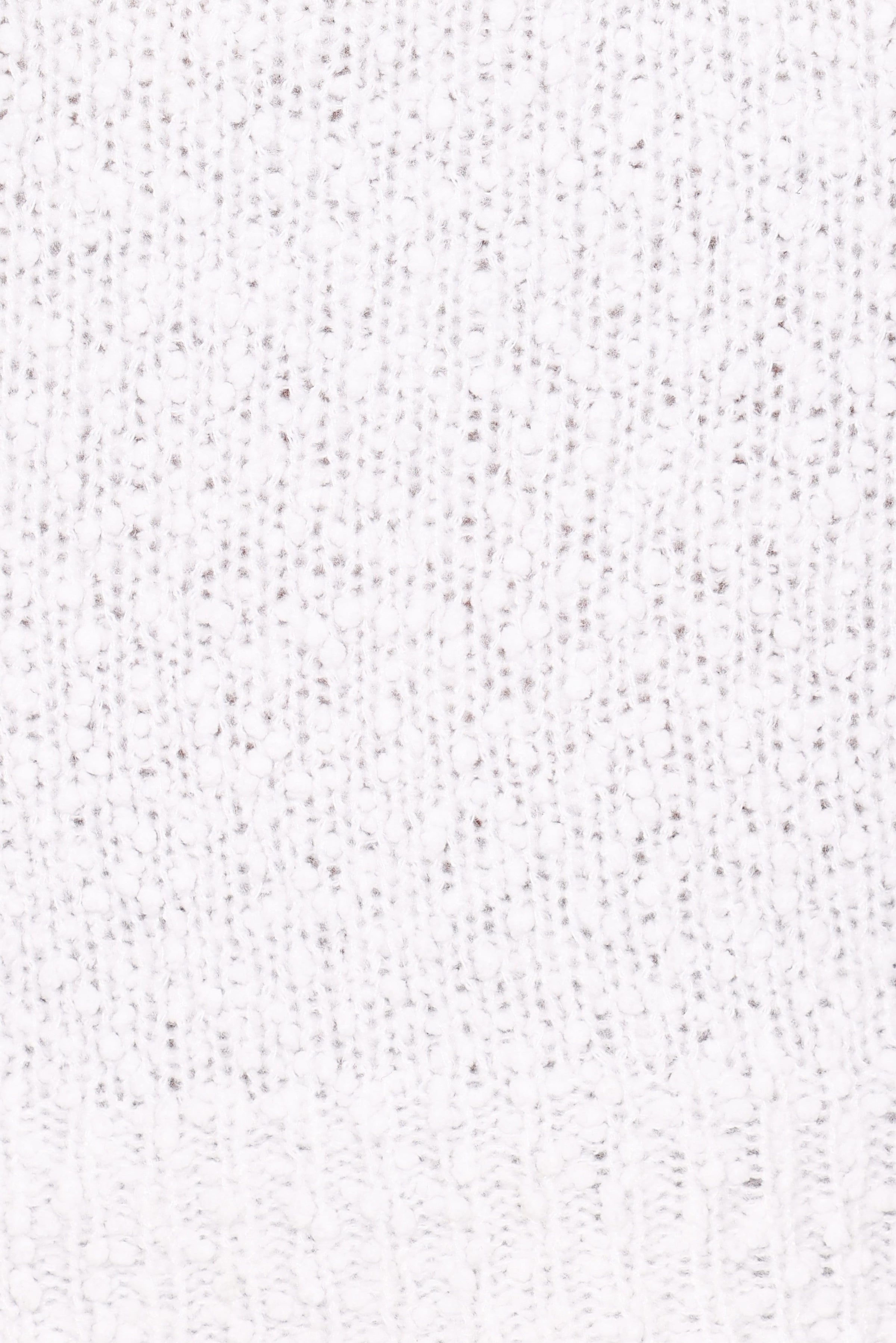 KNITWEAR Kamie Boucle Knit Sweater - White
