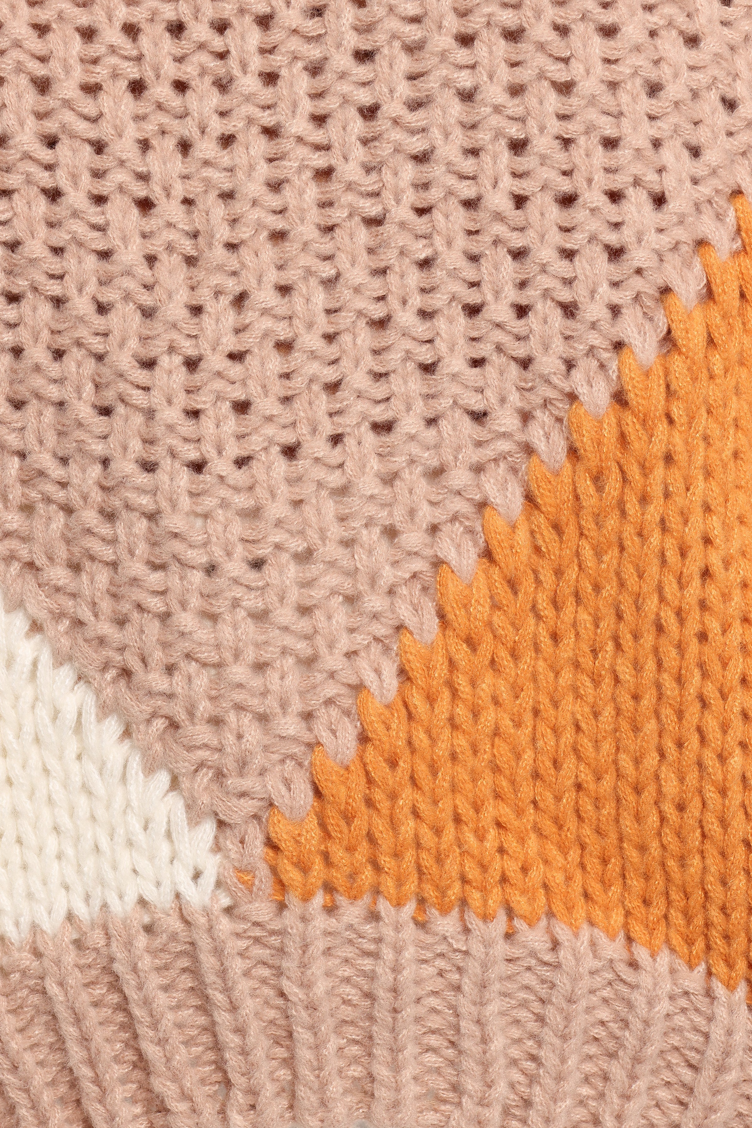 KNITWEAR Koda Pattern Knit Sweater - Beige Multi