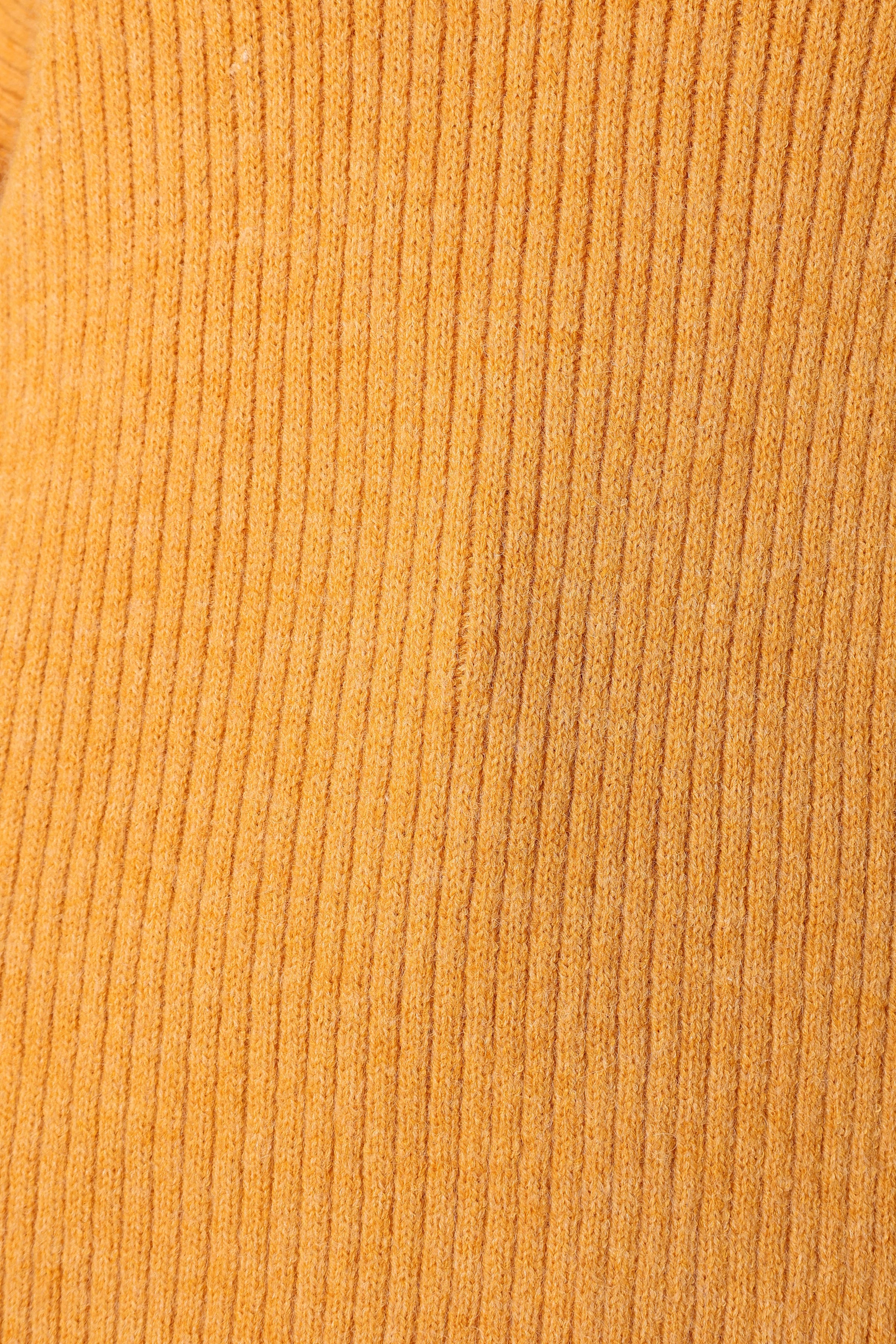 KNITWEAR @Kora Mock Neck Knit Sweater - Camel