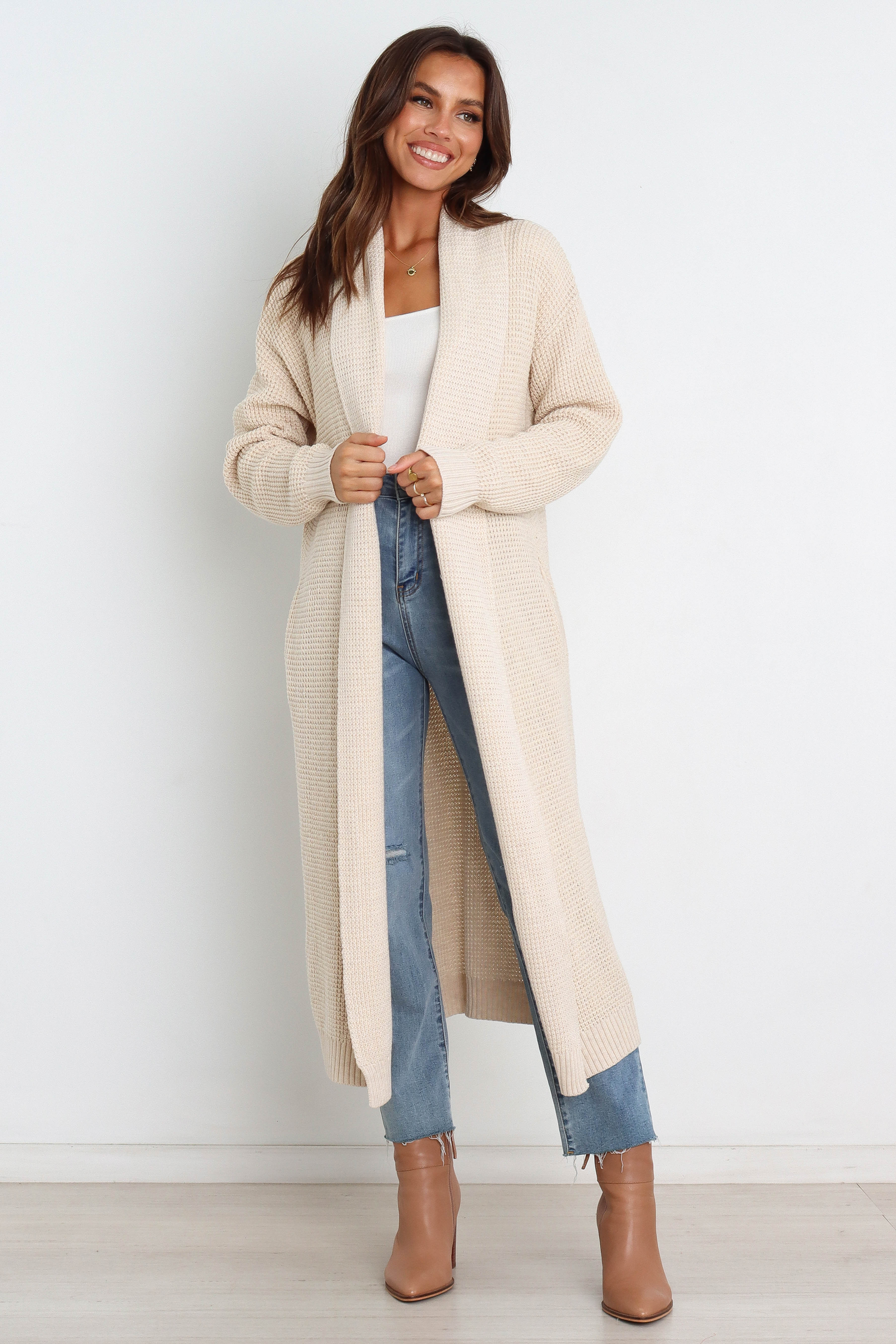 Lagos Cardigan - Cream | Petal & Pup