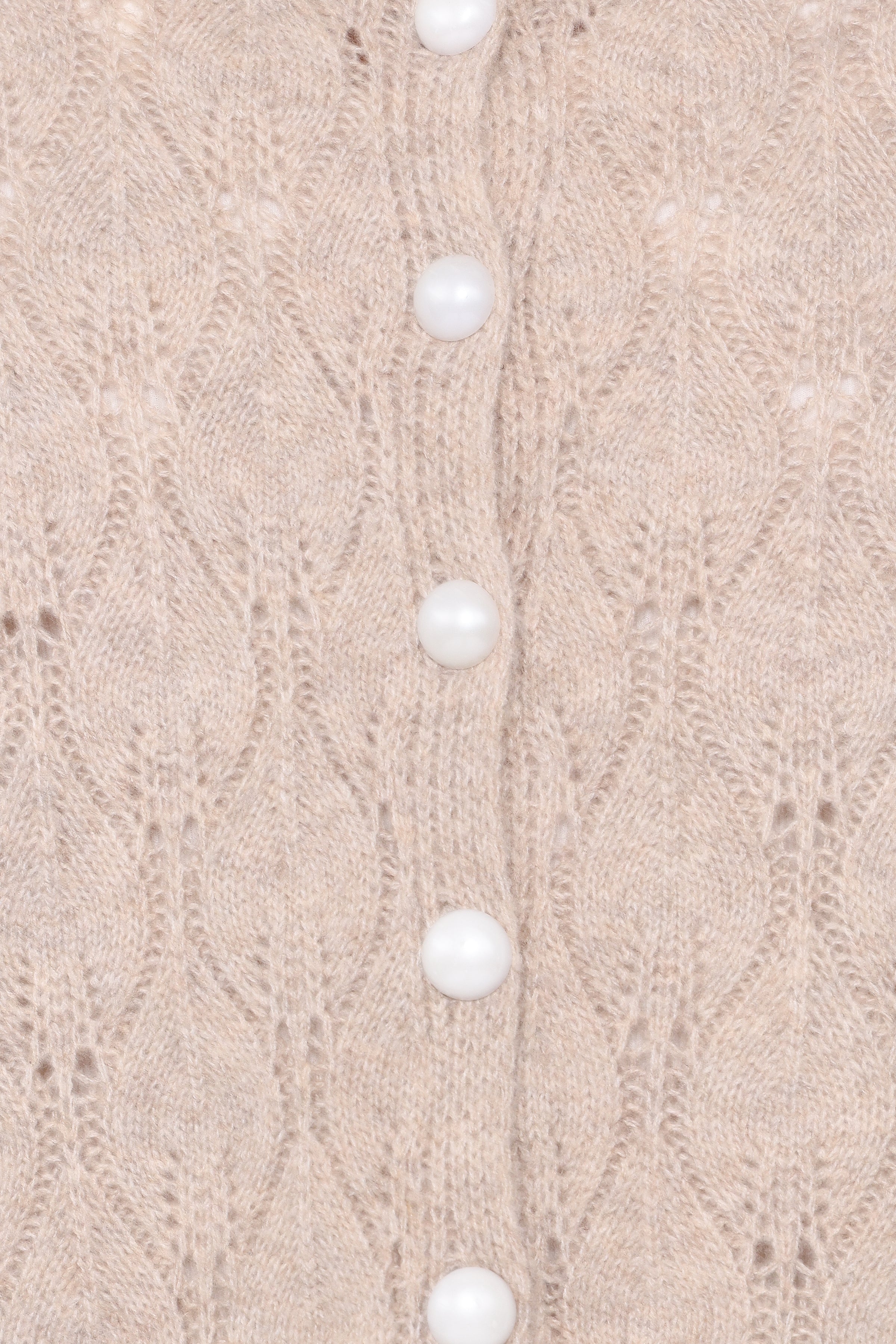 KNITWEAR Mattie Cardigan - Beige