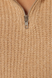 KNITWEAR Miranda Knit Sweater - Beige