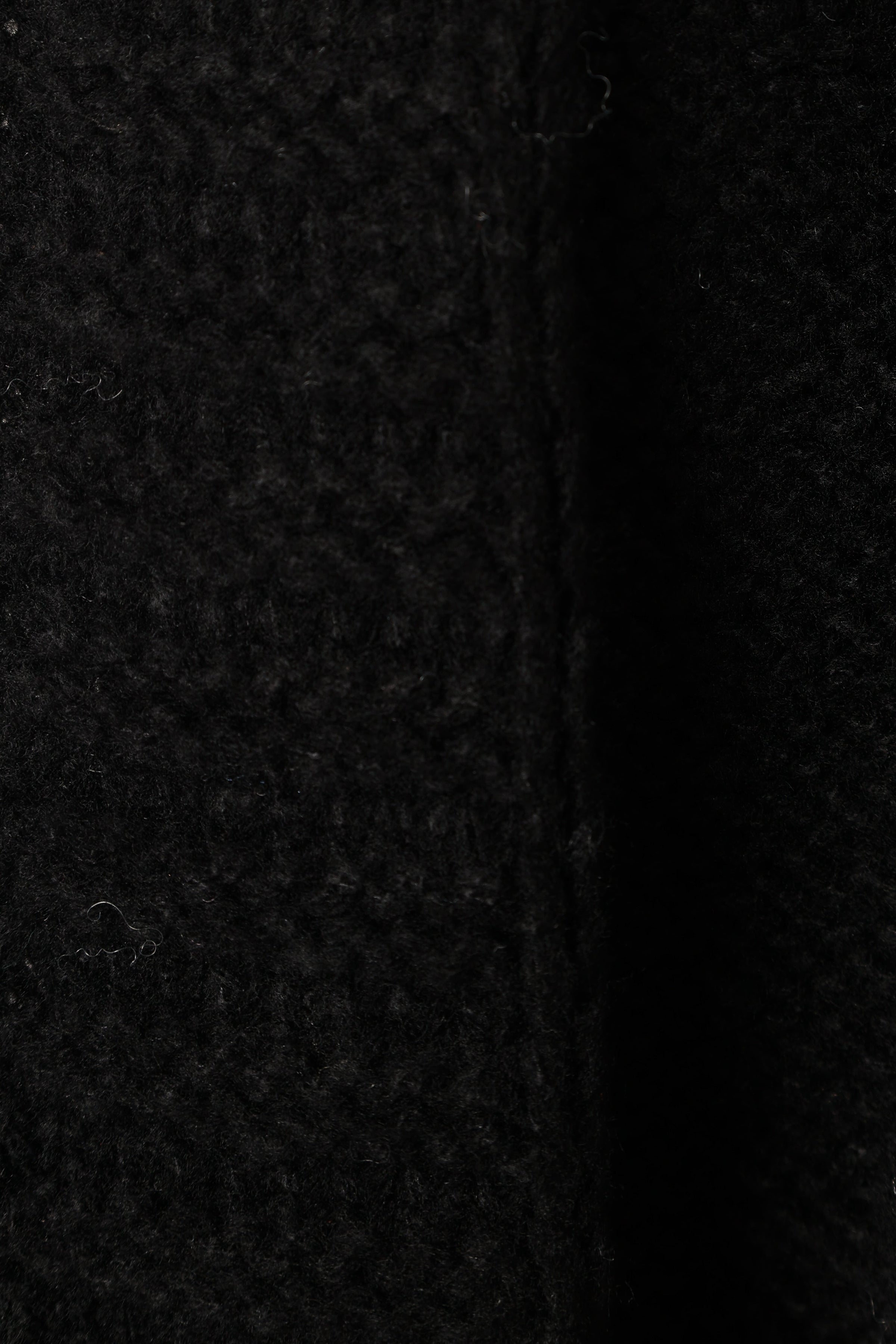 KNITWEAR @Oaklee Large Knit Back Cardigan - Black