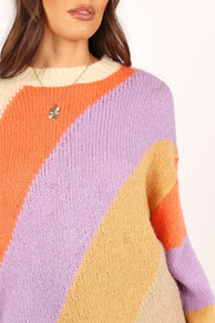 KNITWEAR @Rhiannon Knit Sweater - Multi