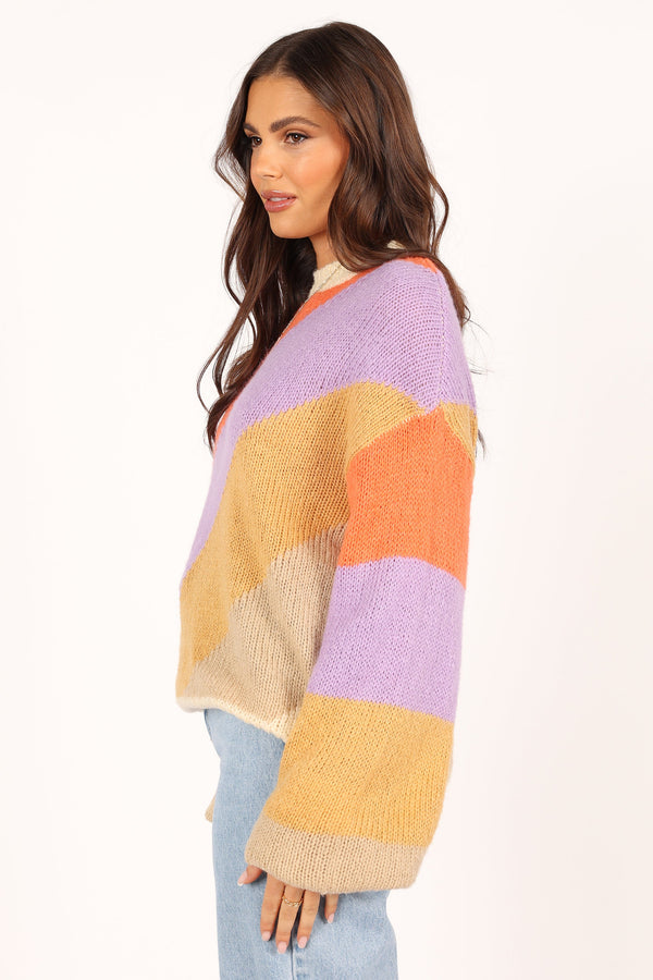 KNITWEAR @Rhiannon Knit Sweater - Multi