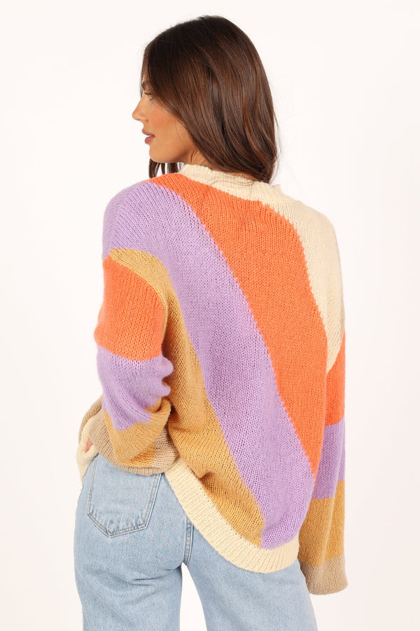 KNITWEAR @Rhiannon Knit Sweater - Multi