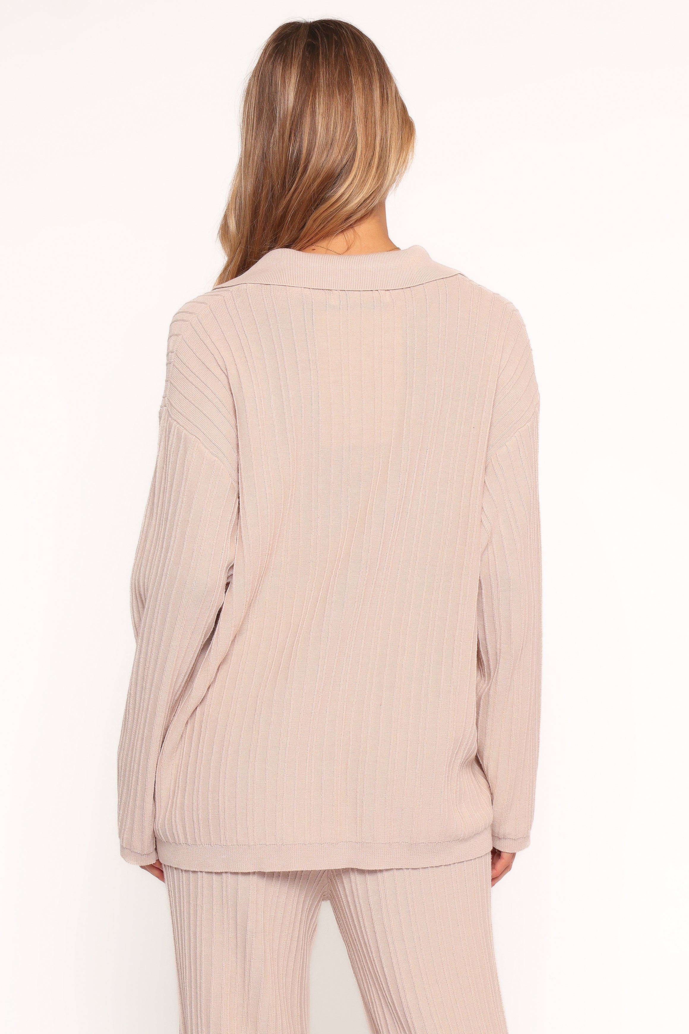 KNITWEAR Sonole Ribbed Knit Sweater - Oat