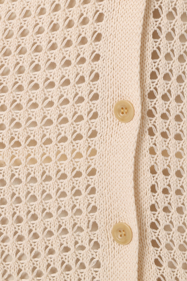 KNITWEAR @Tilly Midi Dress - Cream