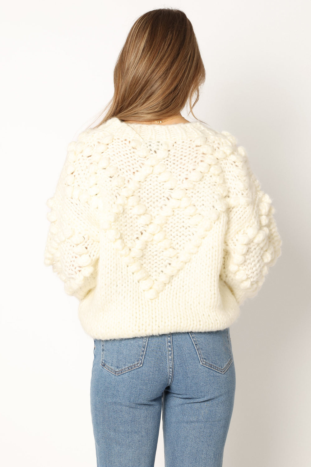 KNITWEAR @Vida Knit Sweater - White