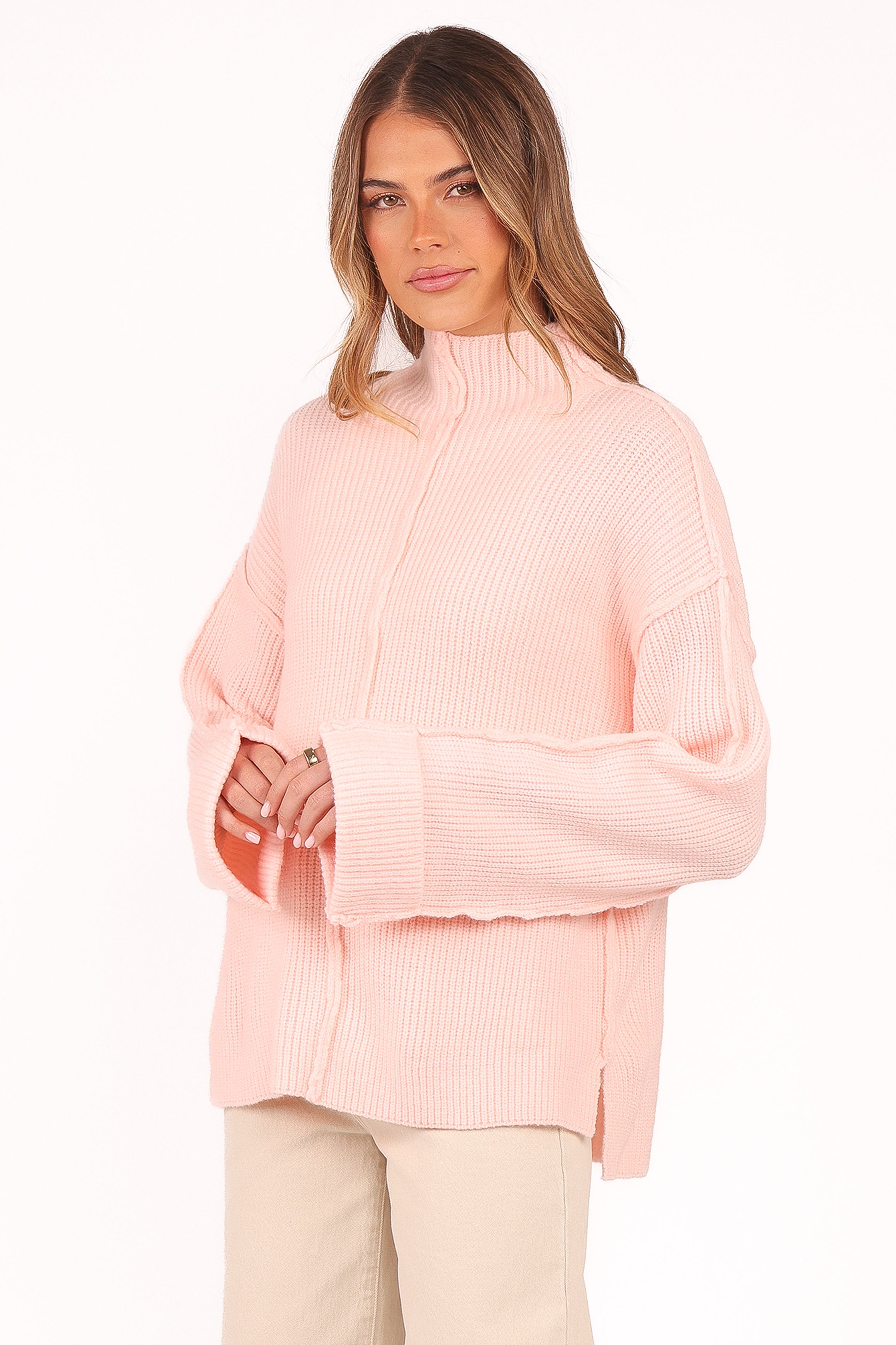 KNITWEAR Waken Knit - Soft Pink