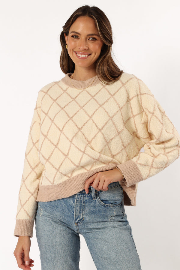 KNITWEAR Wilma Knit Sweater - Cream