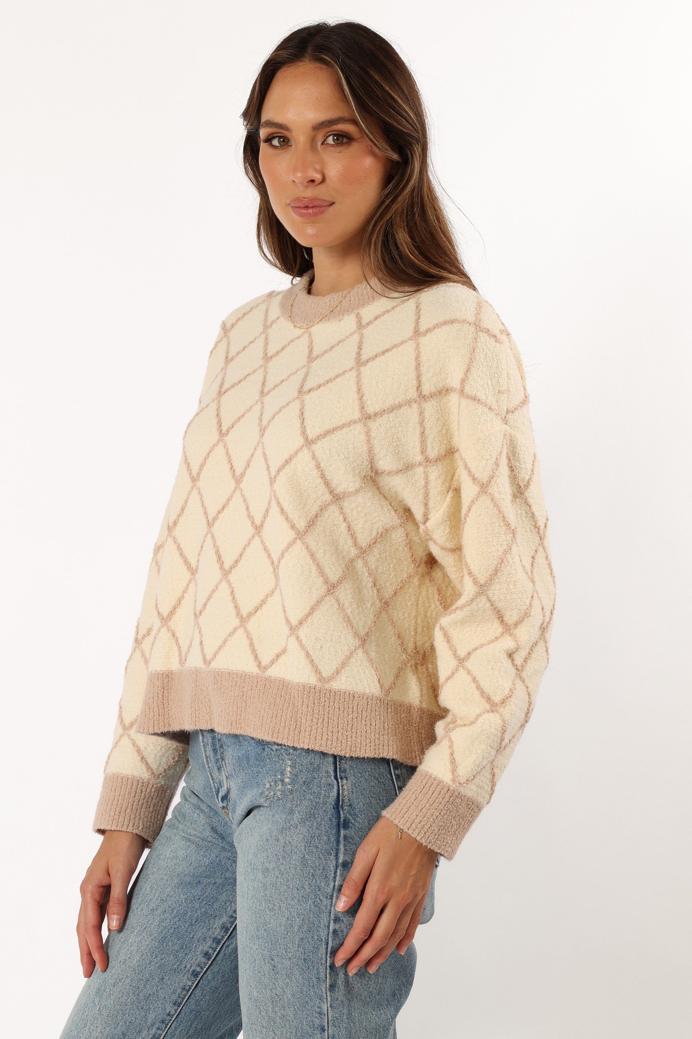 KNITWEAR Wilma Knit Sweater - Cream