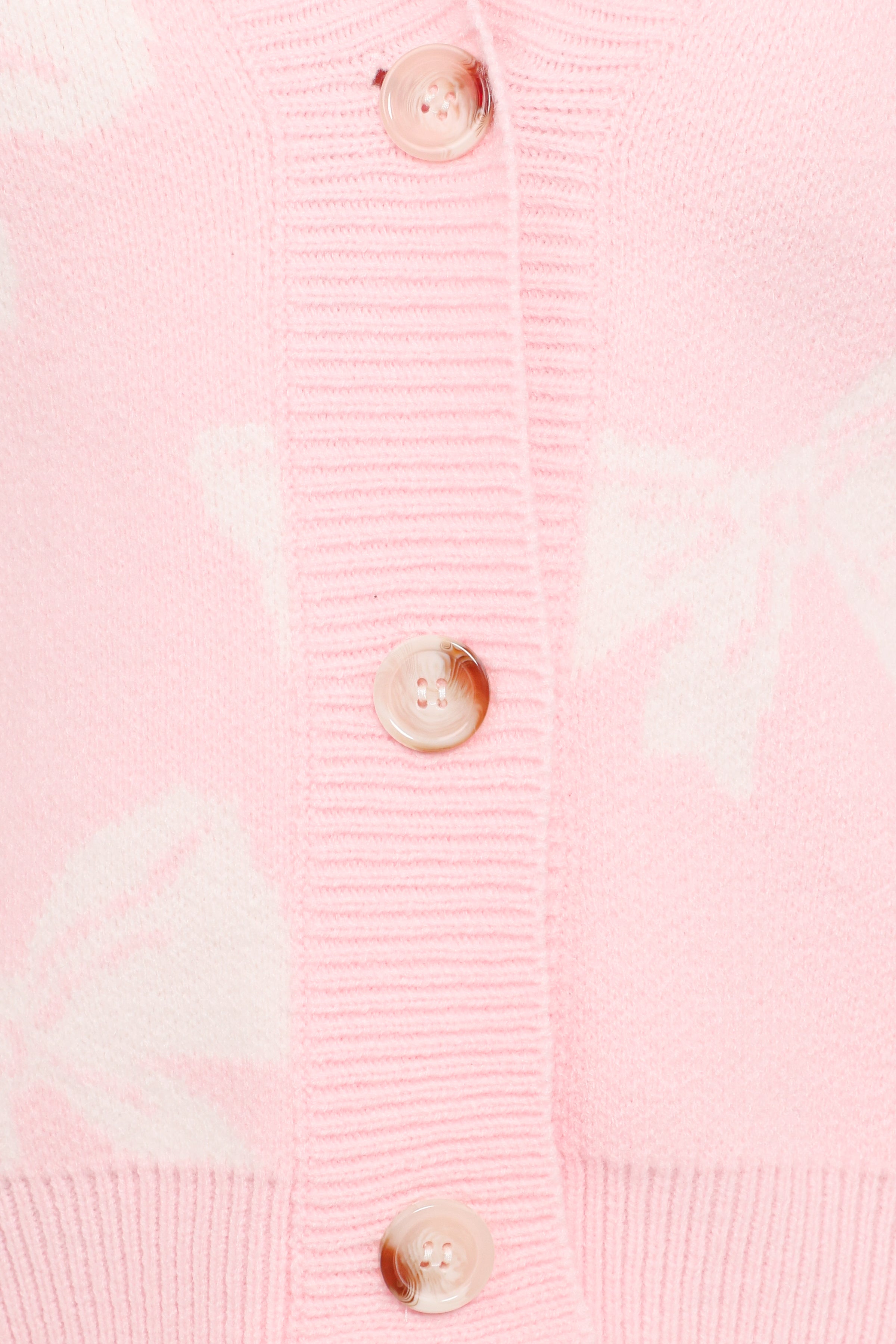 KNITWEAR Wrenn Bow Knit Cardigan - Soft Pink
