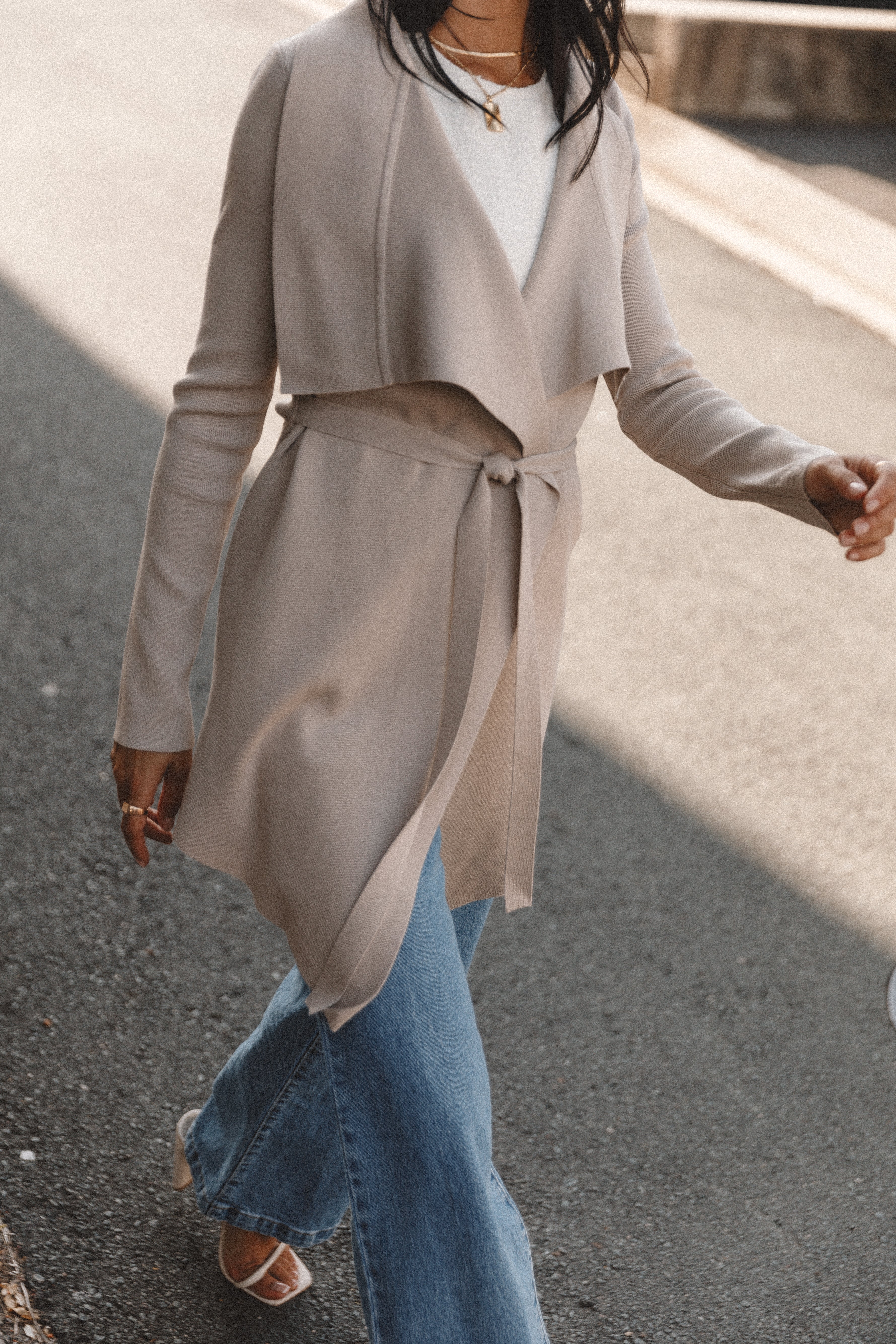 bibiy.   "B"camel pepuramu cardigan ♡ Bibiy ODETTE PEPURAMU CARDIGAN 【公式通販】