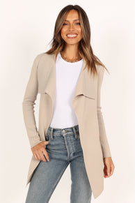 KNITWEAR Zimmer Cardigan - Beige