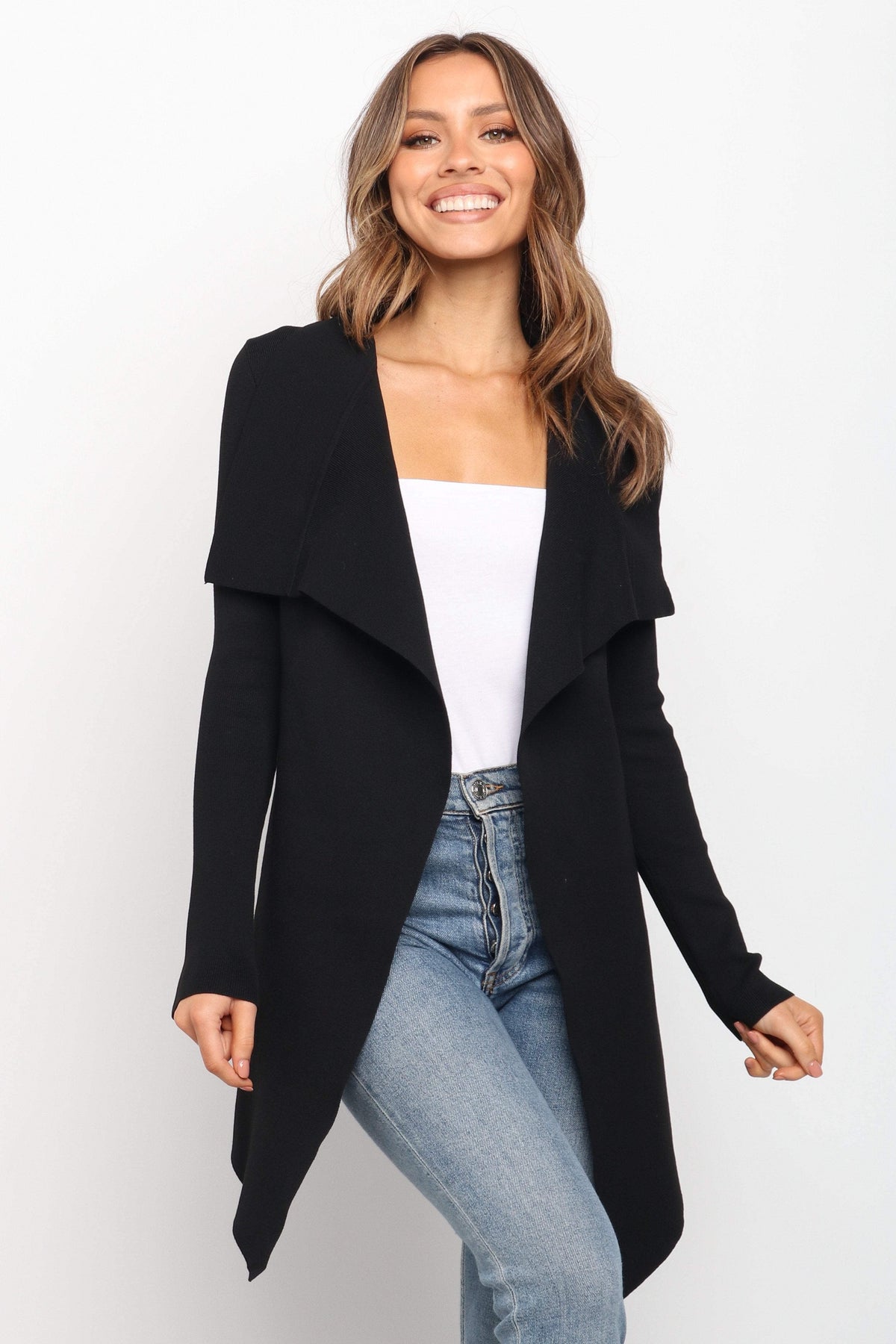 KNITWEAR Zimmer Cardigan - Black