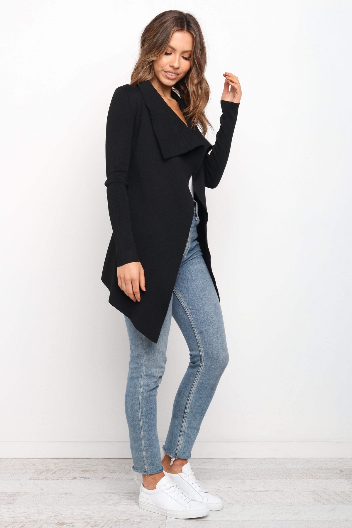 KNITWEAR Zimmer Cardigan - Black
