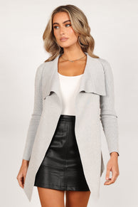 KNITWEAR Zimmer Cardigan - Grey