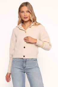 OUTERWEAR Anais Knitted Jacket - Ecru