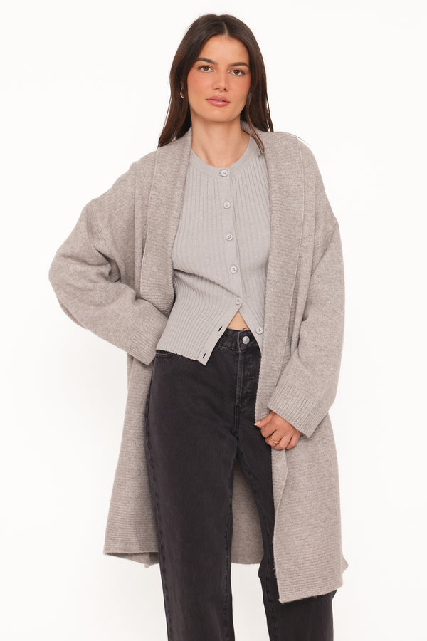 OUTERWEAR Angela Coatigan - Heather Grey