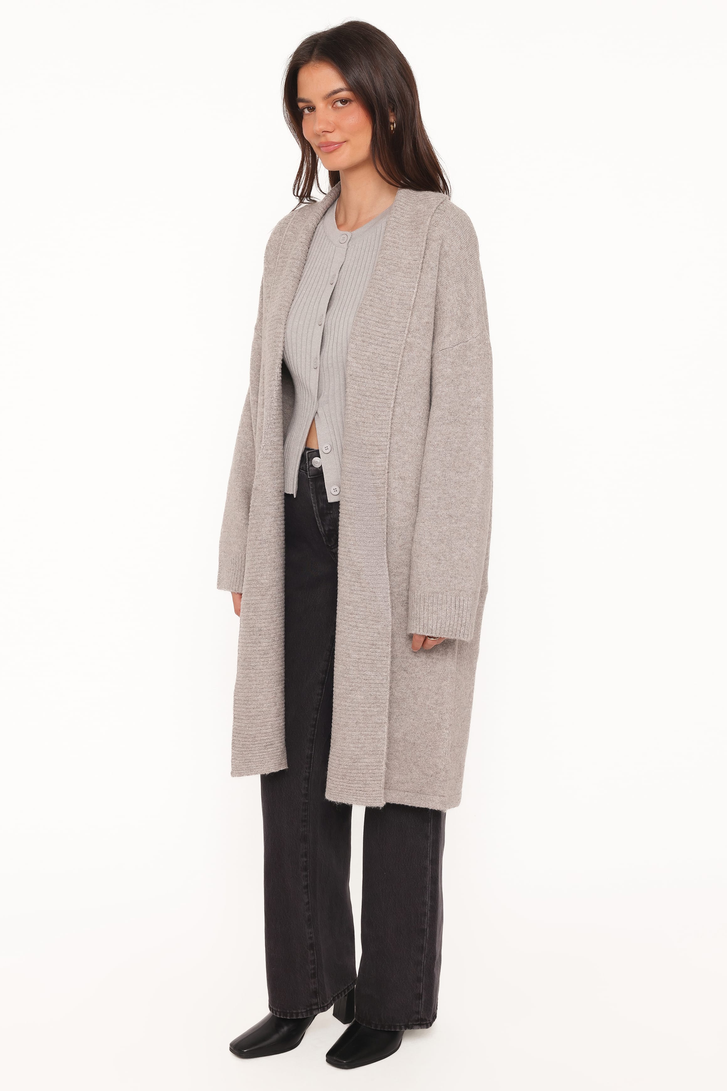 OUTERWEAR Angela Coatigan - Heather Grey