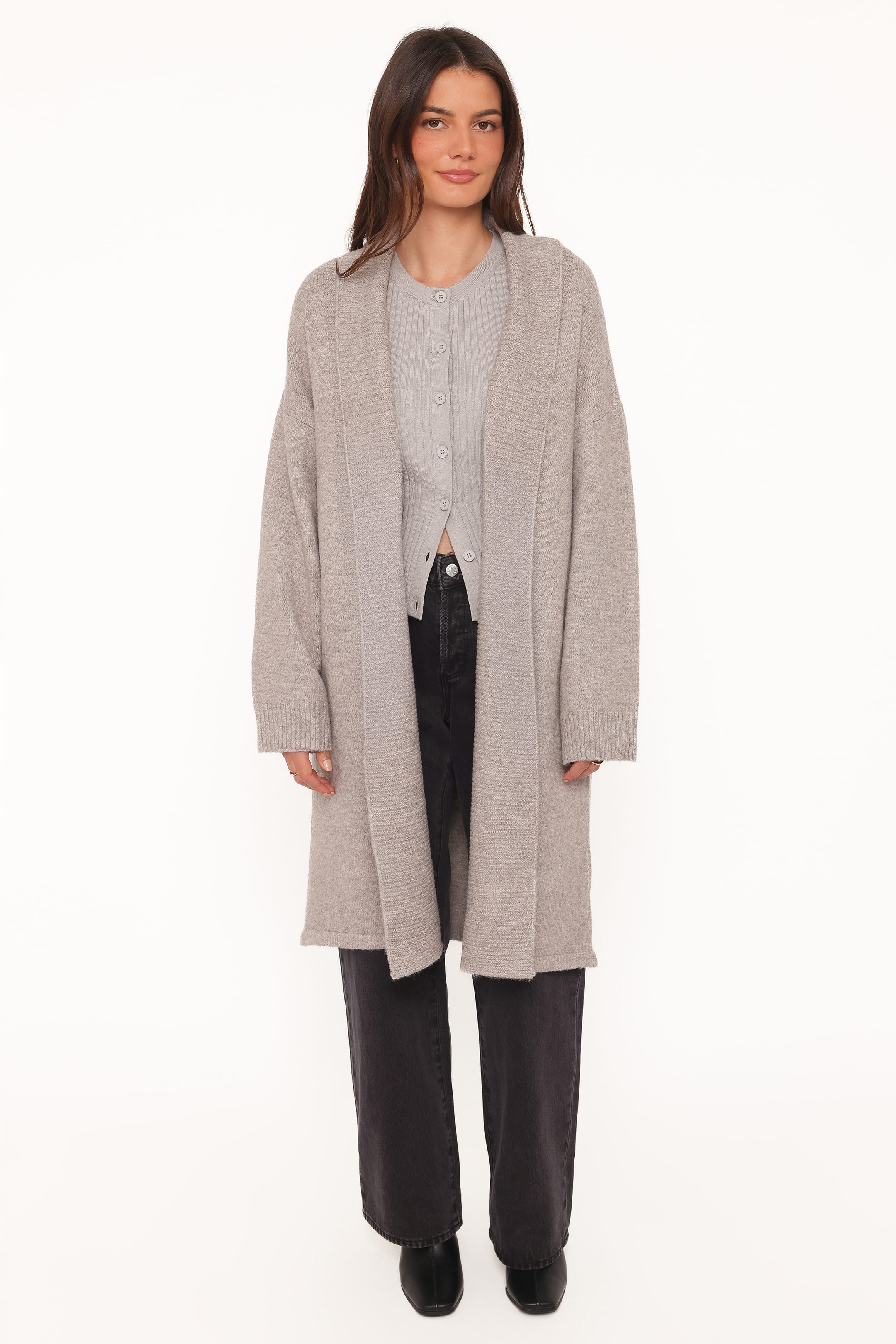 OUTERWEAR Angela Coatigan - Heather Grey