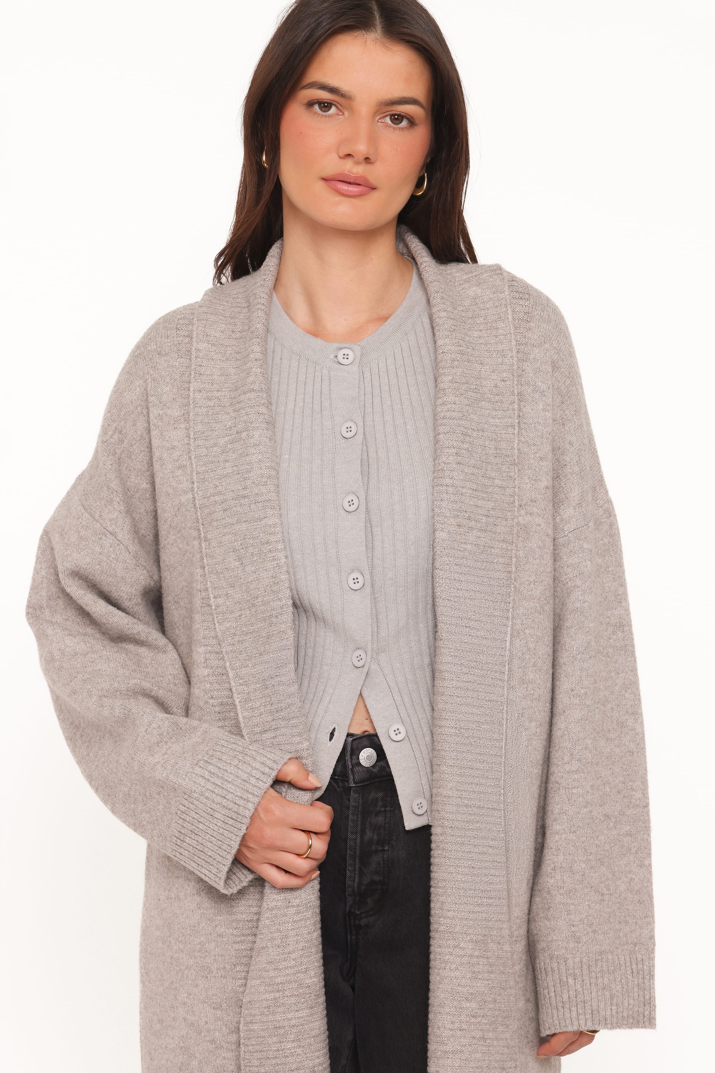 OUTERWEAR Angela Coatigan - Heather Grey
