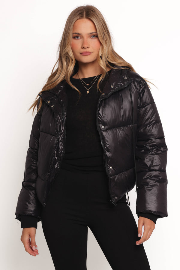 OUTERWEAR Archie Puffer Jacket - Black