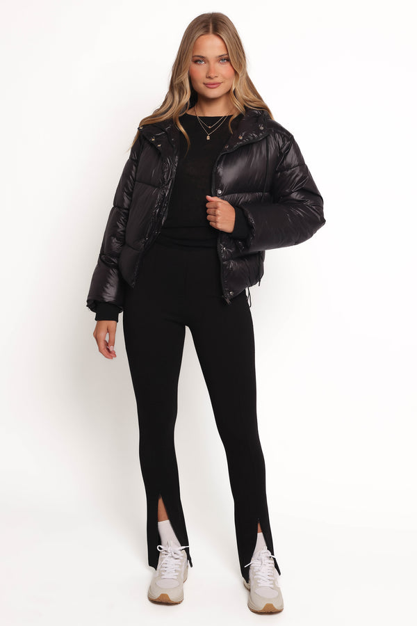 OUTERWEAR Archie Puffer Jacket - Black