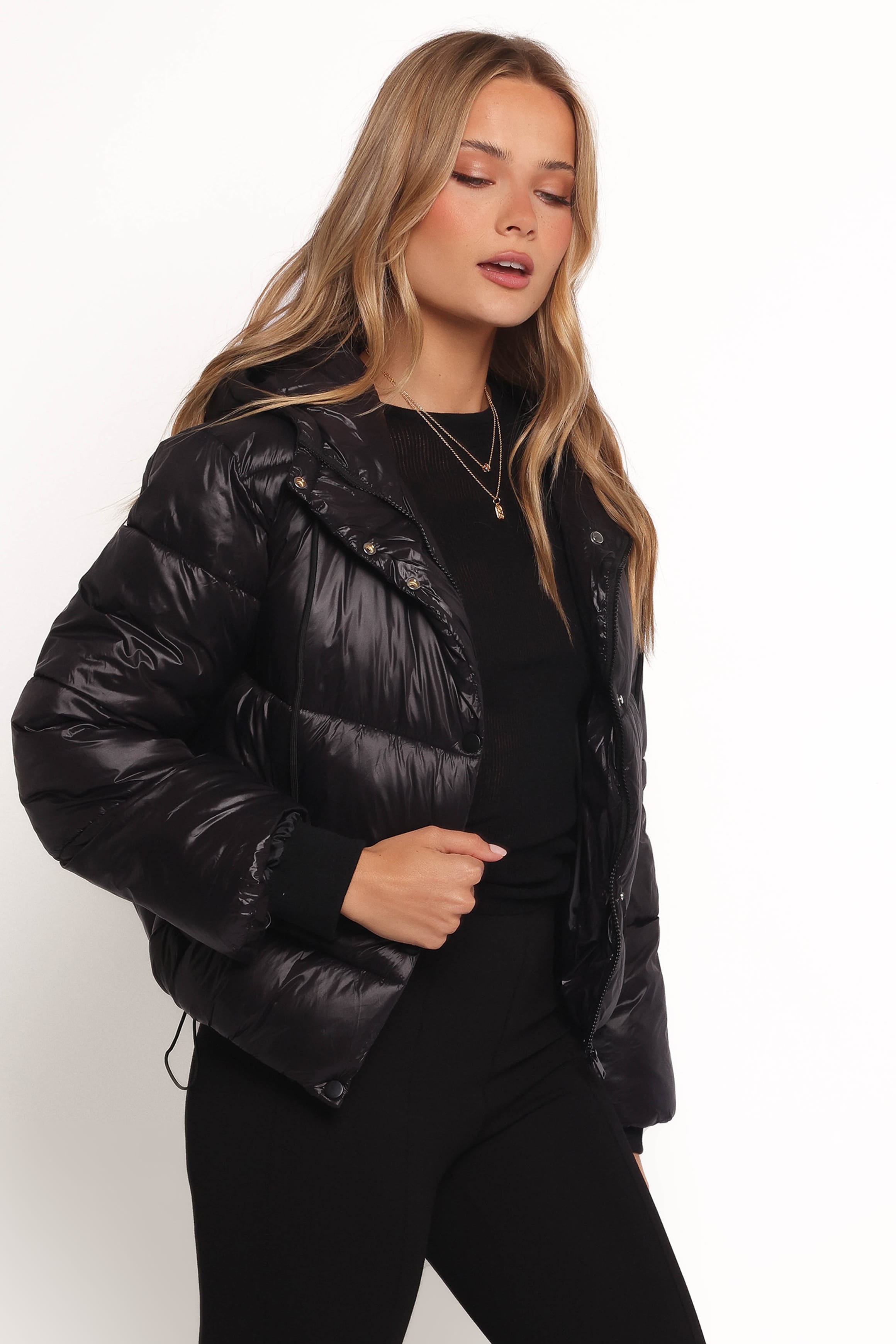 OUTERWEAR Archie Puffer Jacket - Black