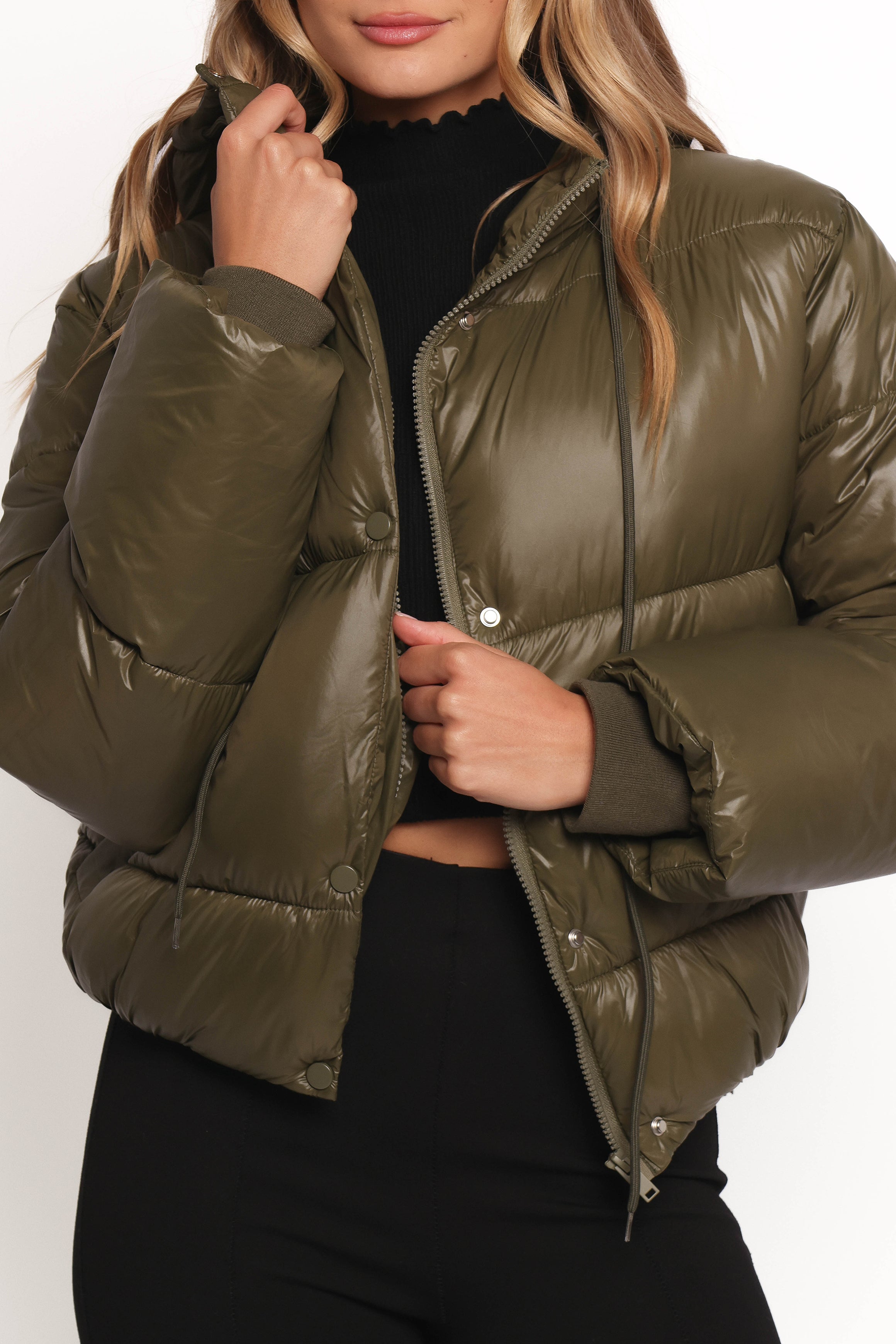 OUTERWEAR Archie Puffer Jacket - Olive